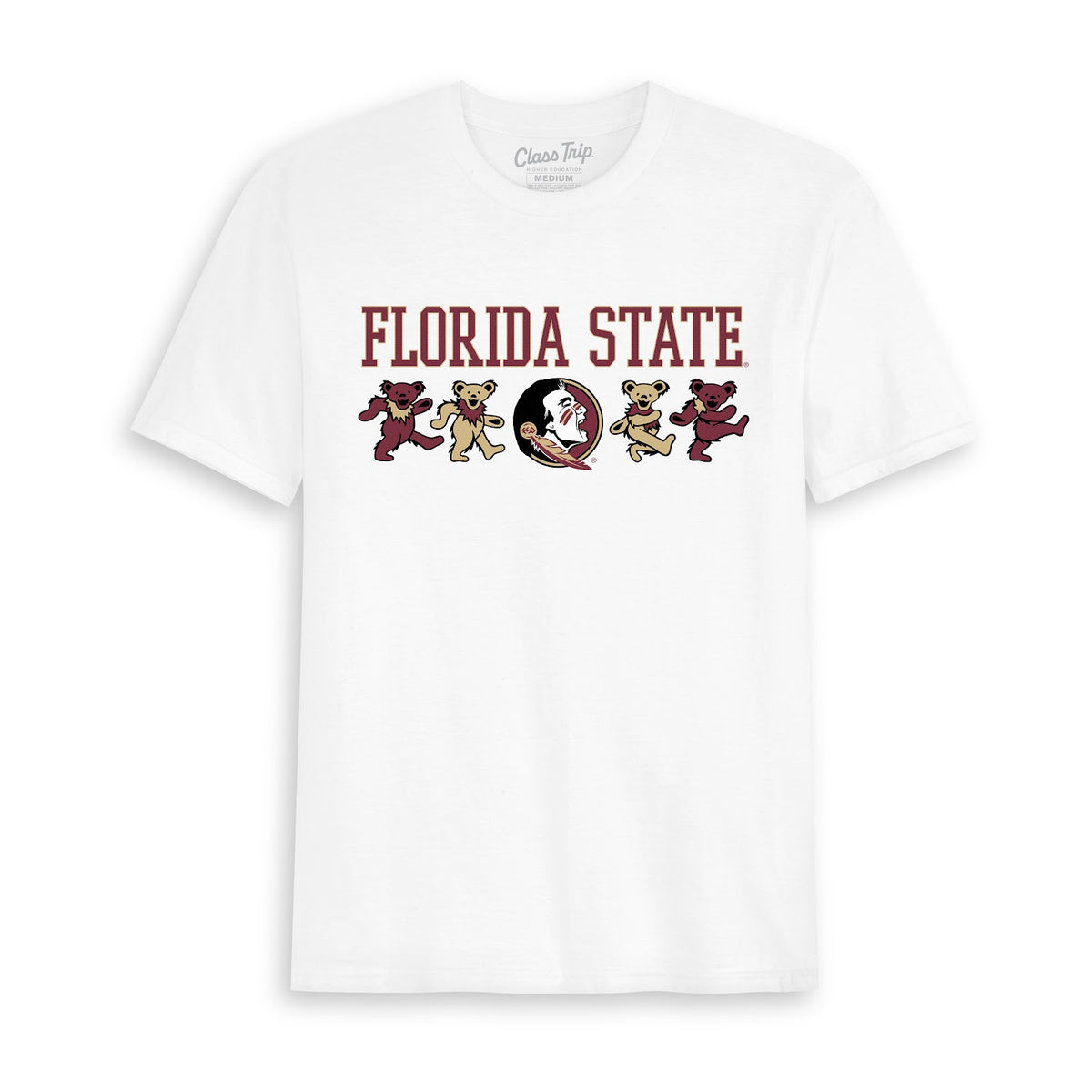 Florida State x Grateful Dead Mascot Bears Tee