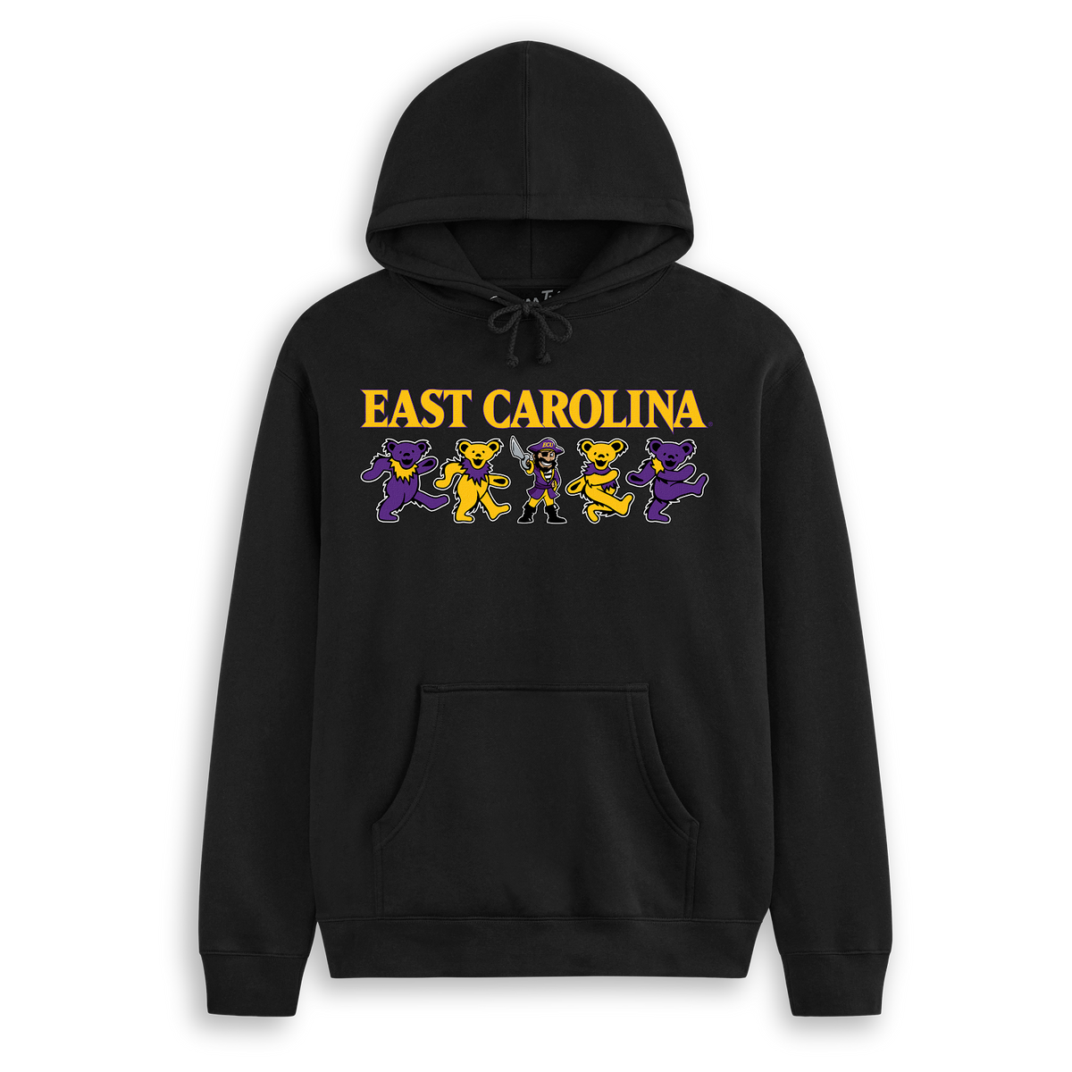East Carolina x Grateful Dead Mascot Bears Hoodie