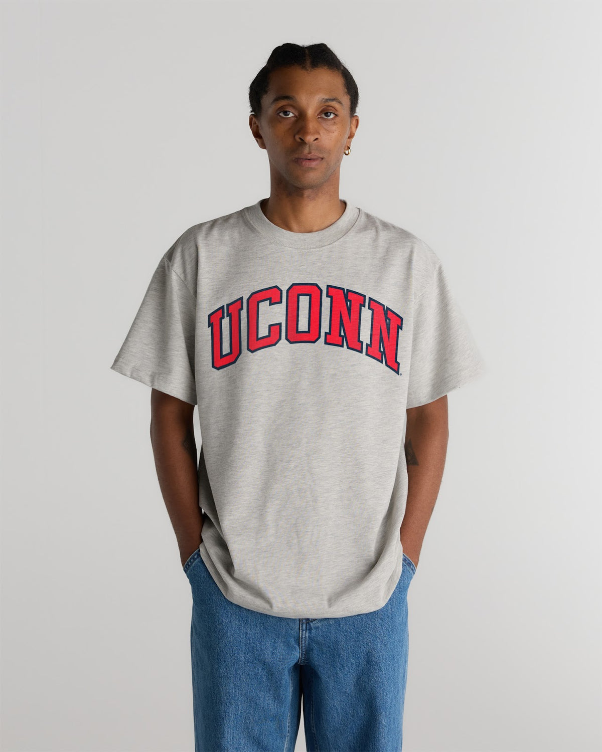 Connecticut Heavyweight Washed Campus Tee