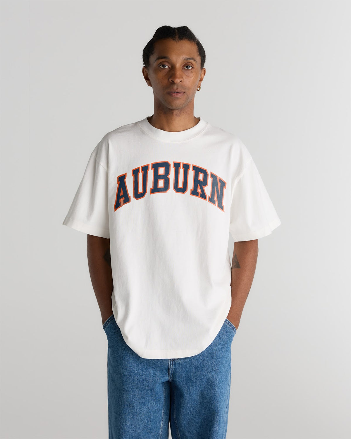 Auburn Heavyweight Washed Campus Tee