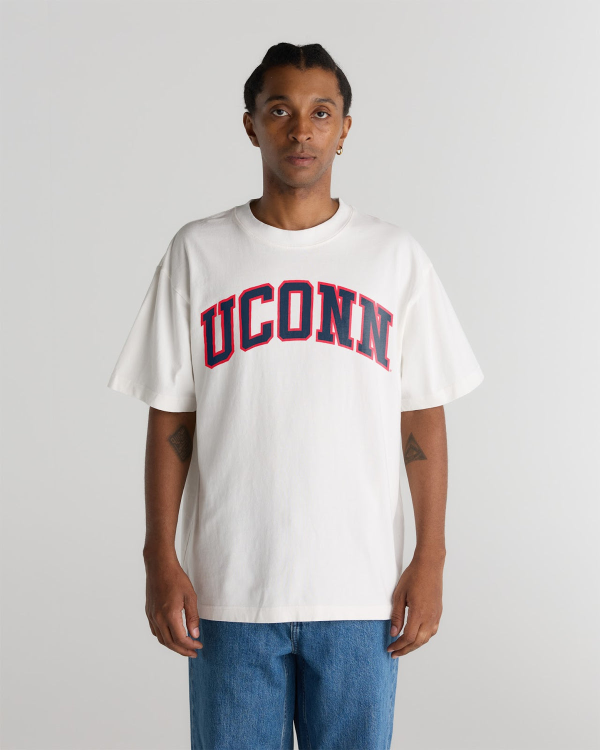 Connecticut Heavyweight Washed Campus Tee