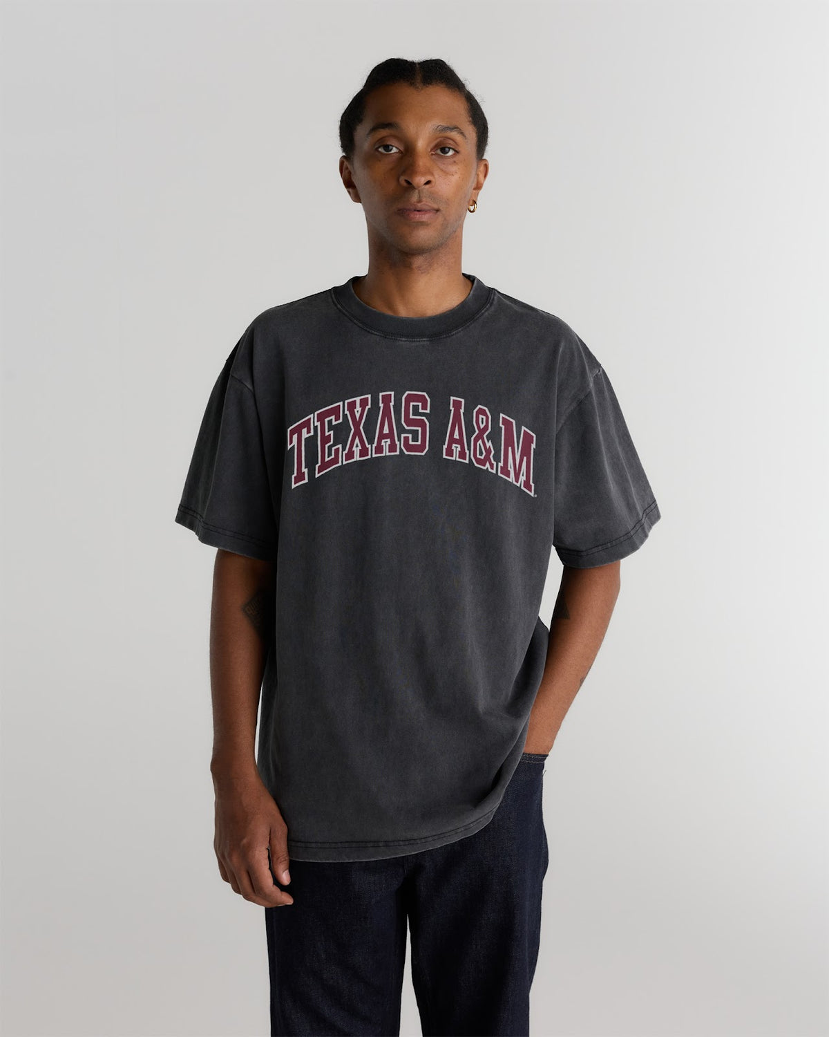 Texas A&M Heavyweight Washed Campus Tee