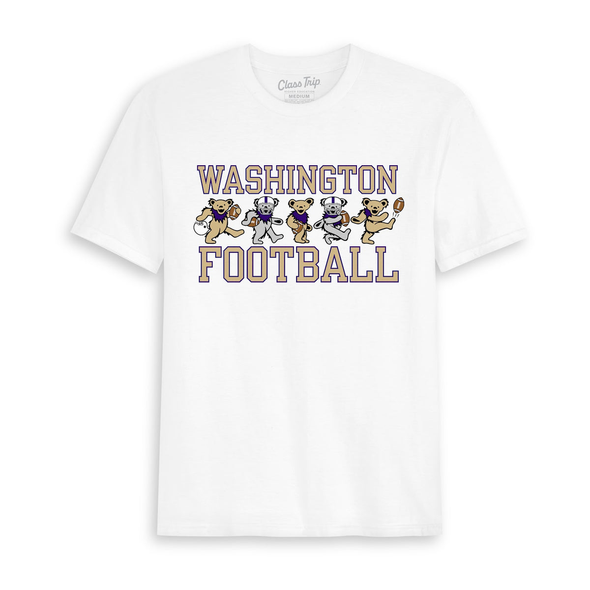 Washington x Grateful Dead Football Bears Tee