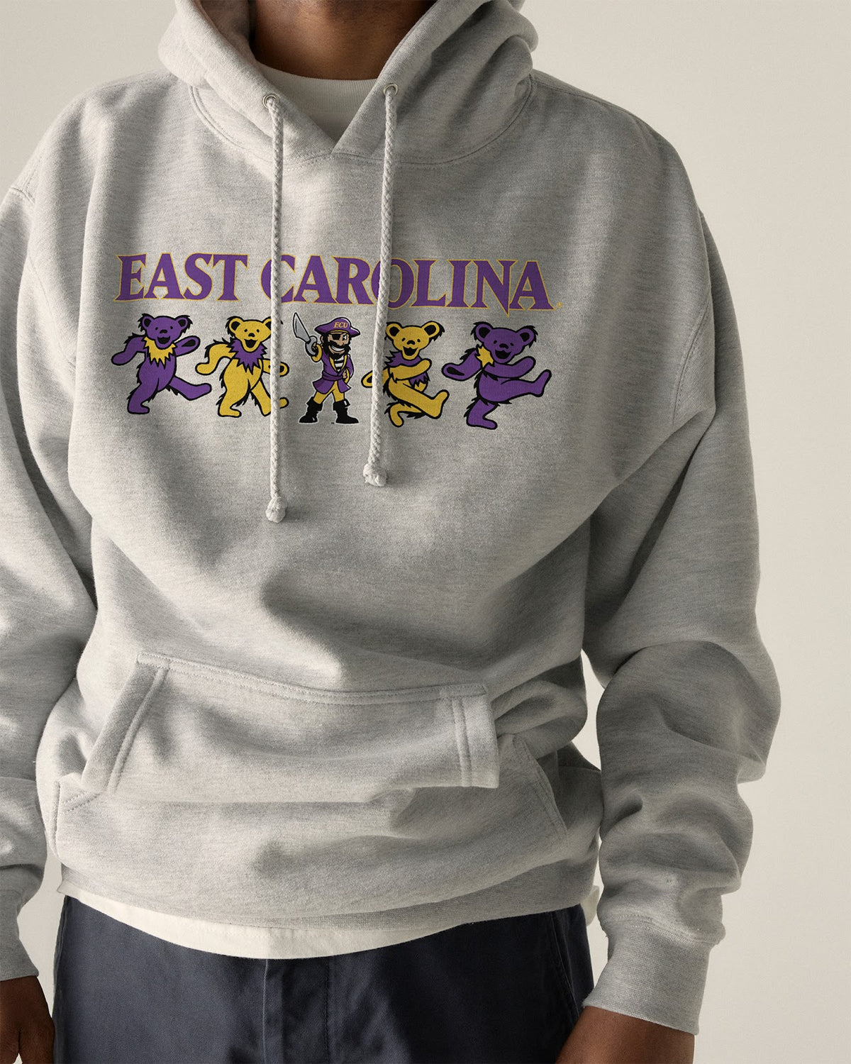 East Carolina x Grateful Dead Mascot Bears Hoodie