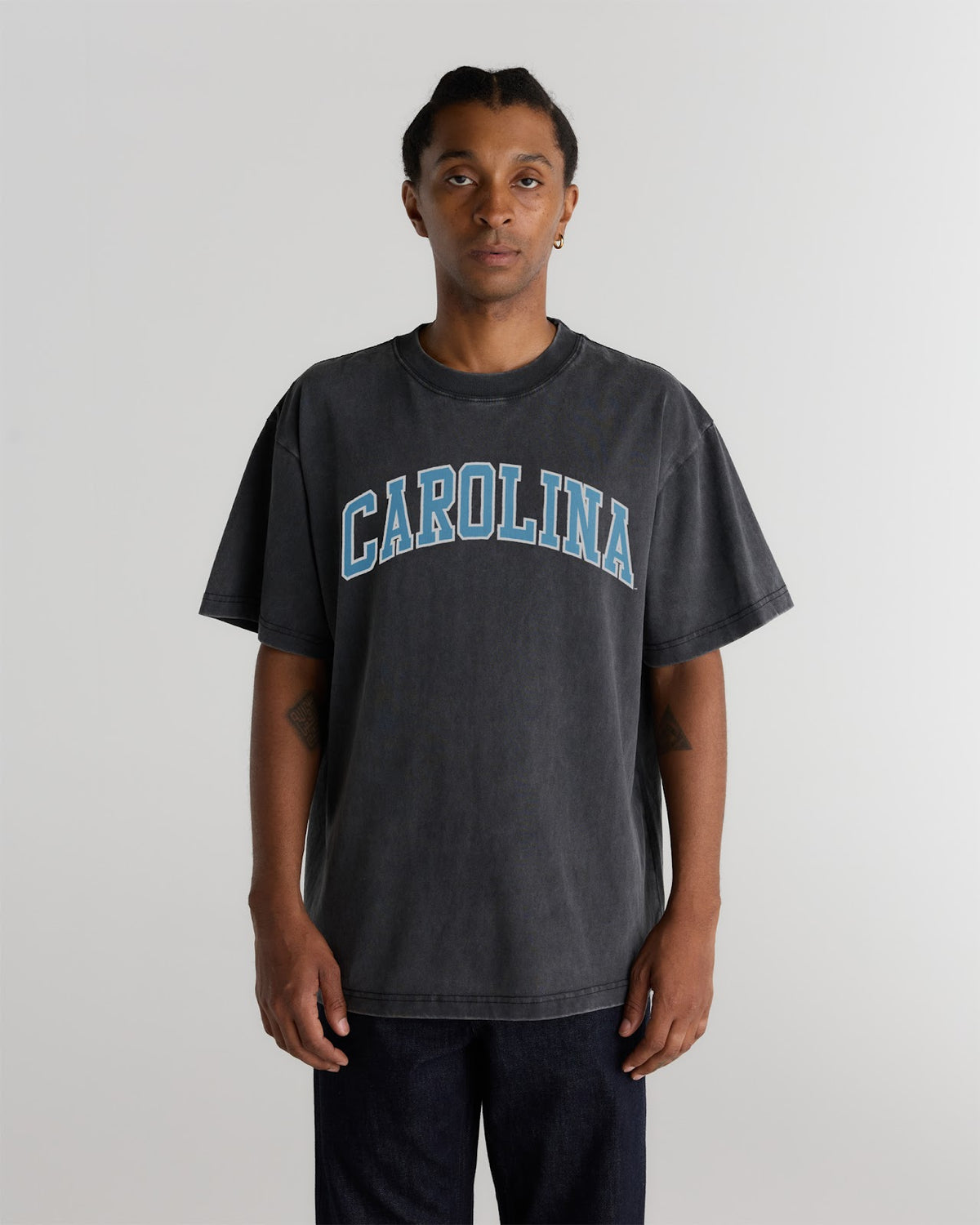 North Carolina Heavyweight Washed Campus Tee