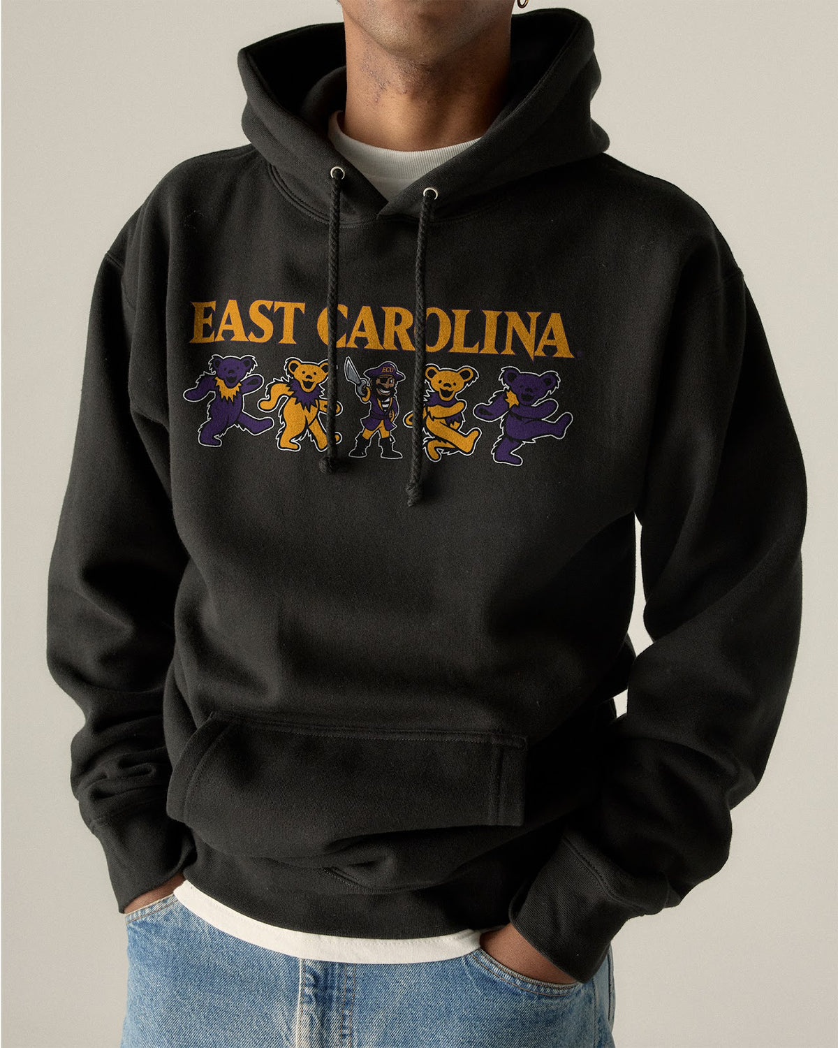 East Carolina x Grateful Dead Mascot Bears Hoodie