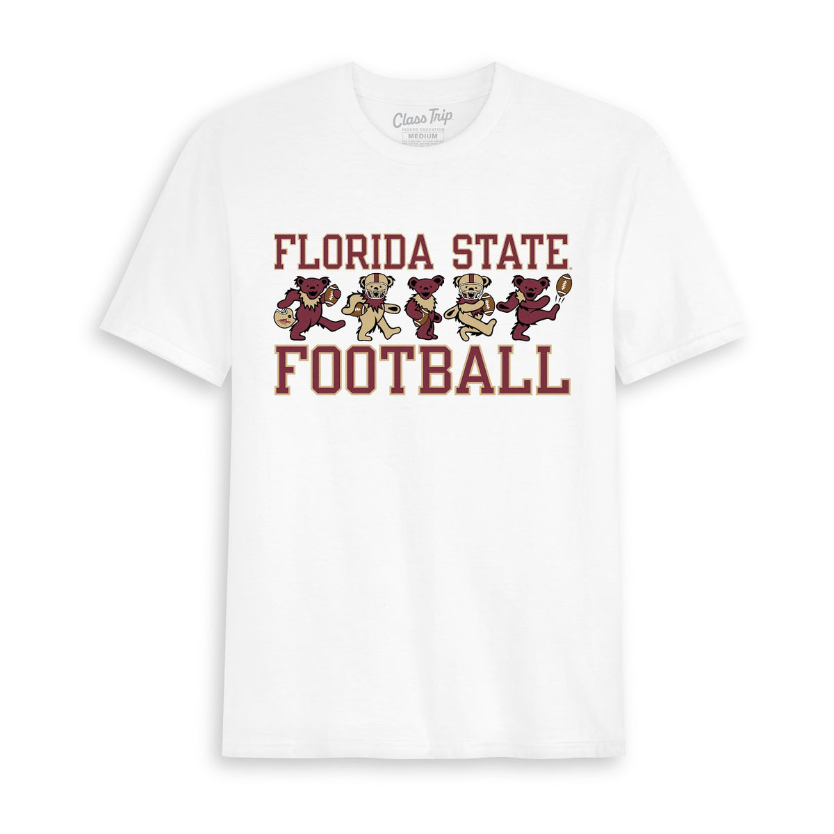 Florida State x Grateful Dead Football Bears Tee