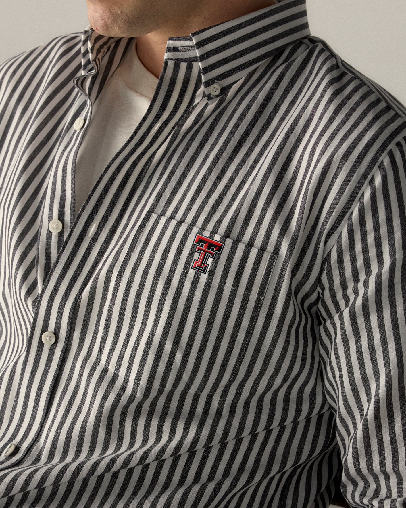 Texas Tech Men's Cotton Poplin