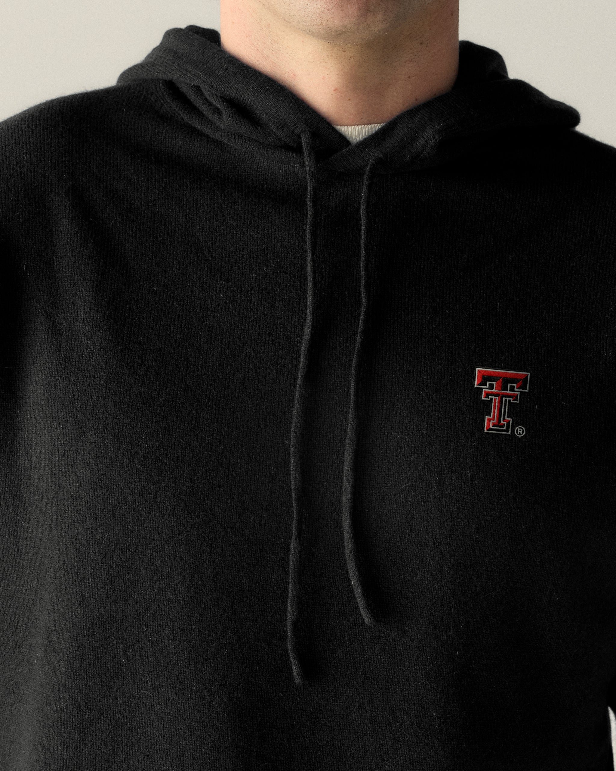 Texas Tech Men's Cashmere Pullover Hoodie