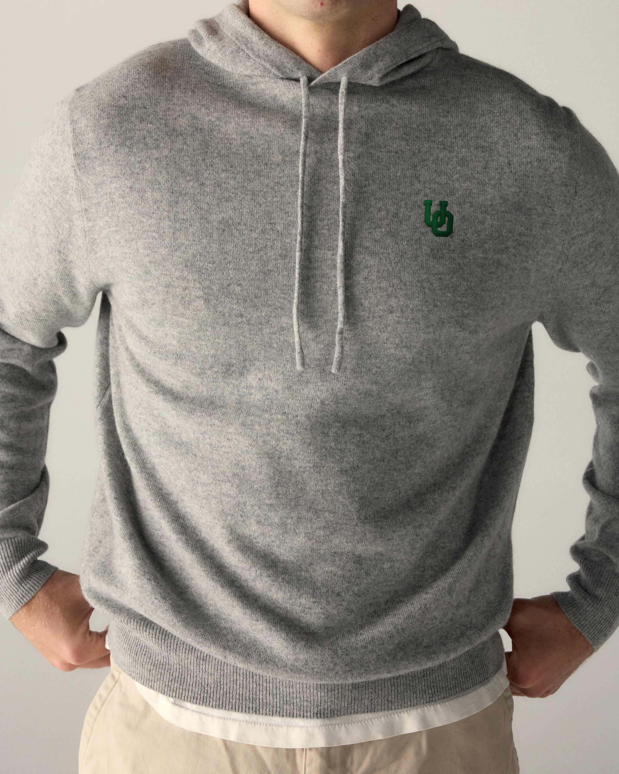 Oregon Men’s Cashmere Pullover Hoodie