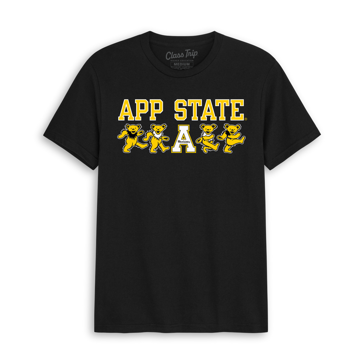 Appalachian State x Grateful Dead Mascot Bears Tee