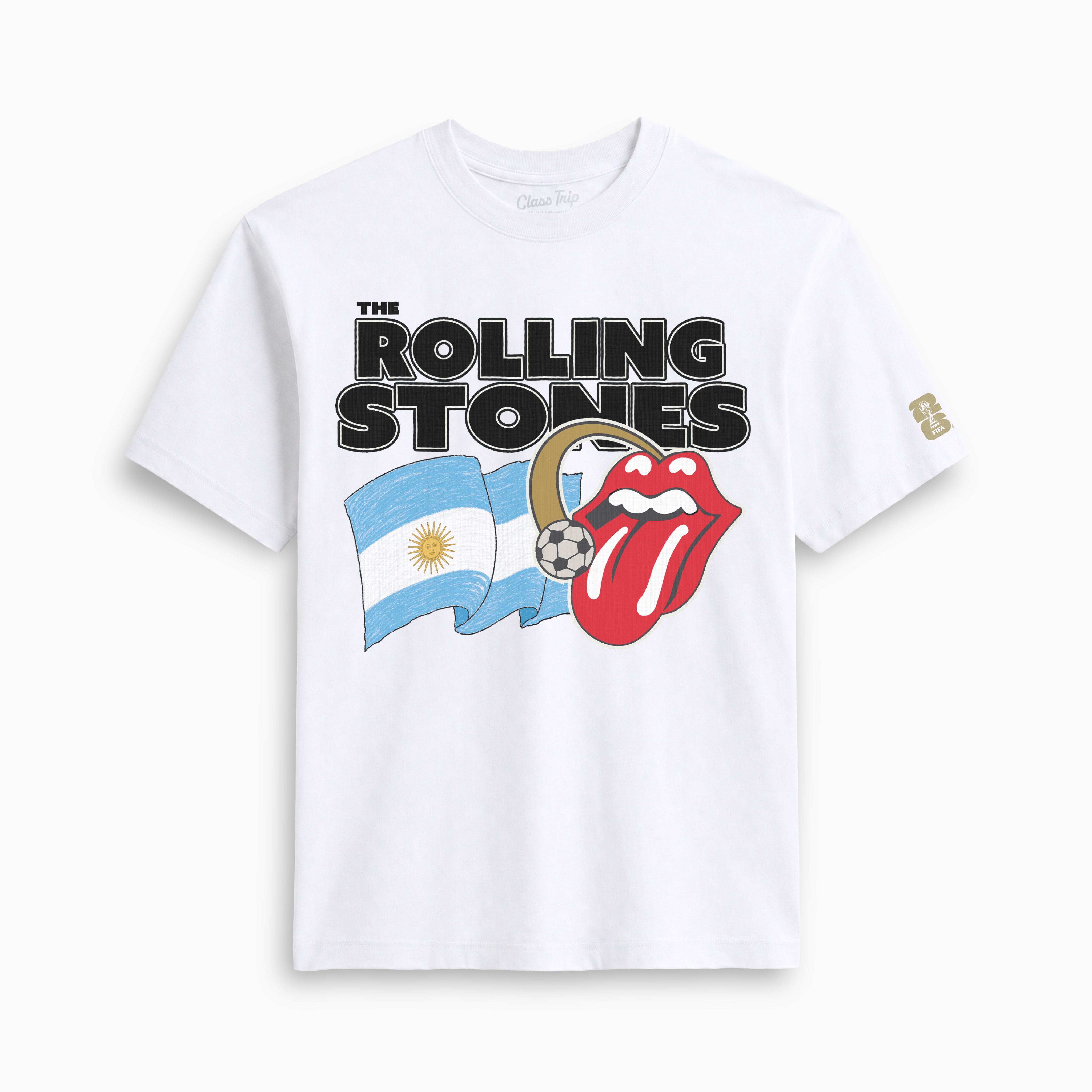 Rolling Stones x FIFA World Cup '26™ Argentina Halo Lick Tee