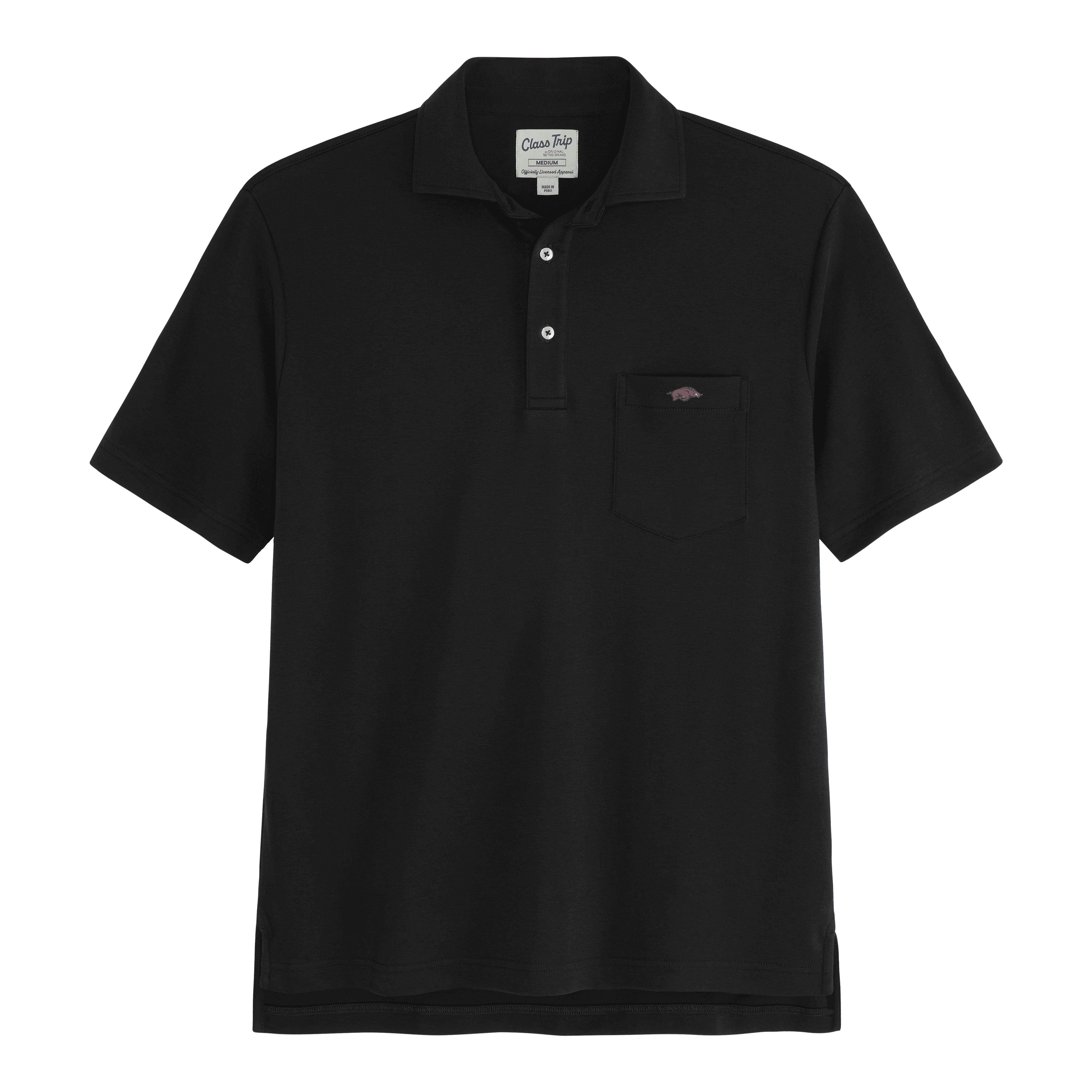 Arkansas Organic Cotton Pocket Polo