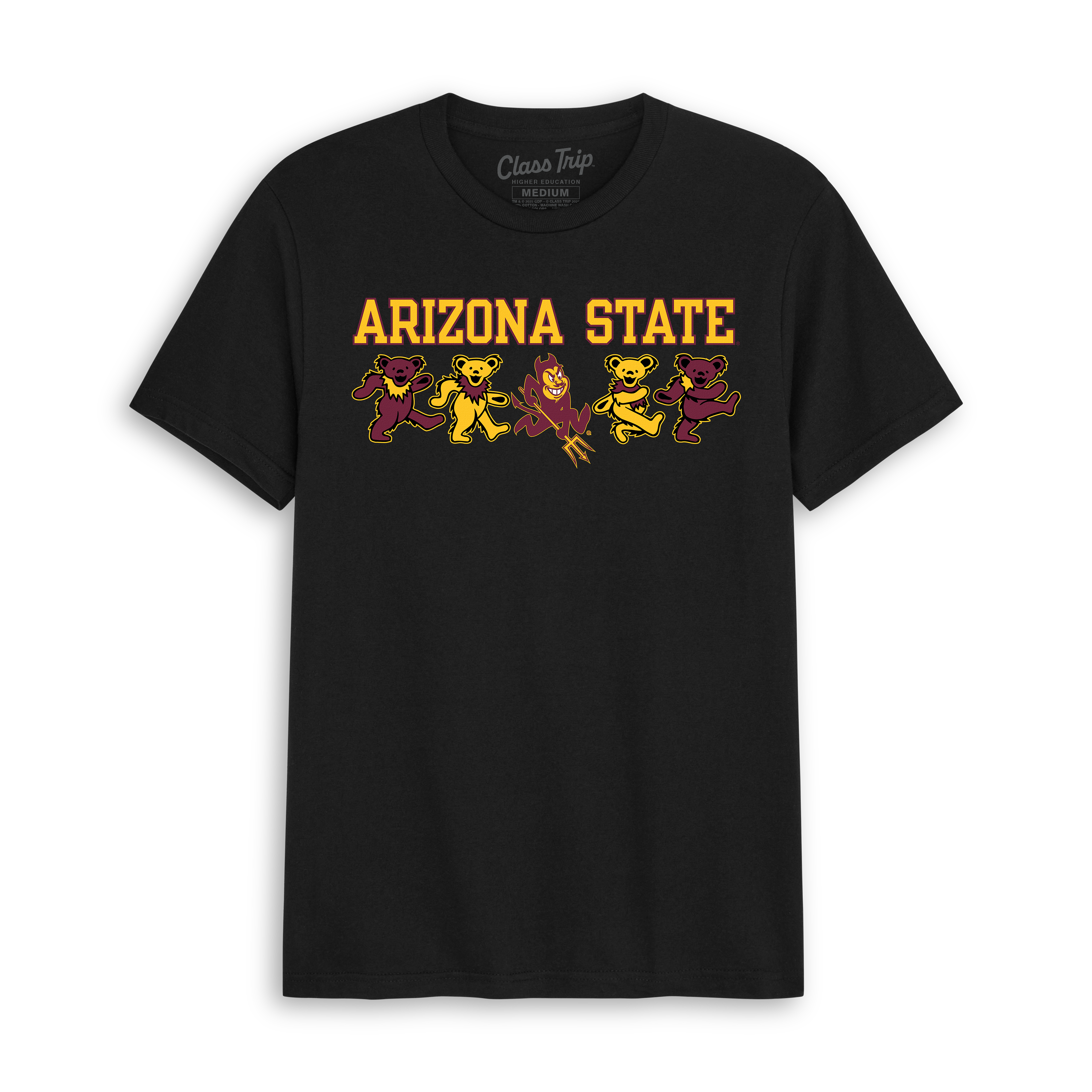 Arizona State x Grateful Dead Mascot Bears Tee – Class Trip