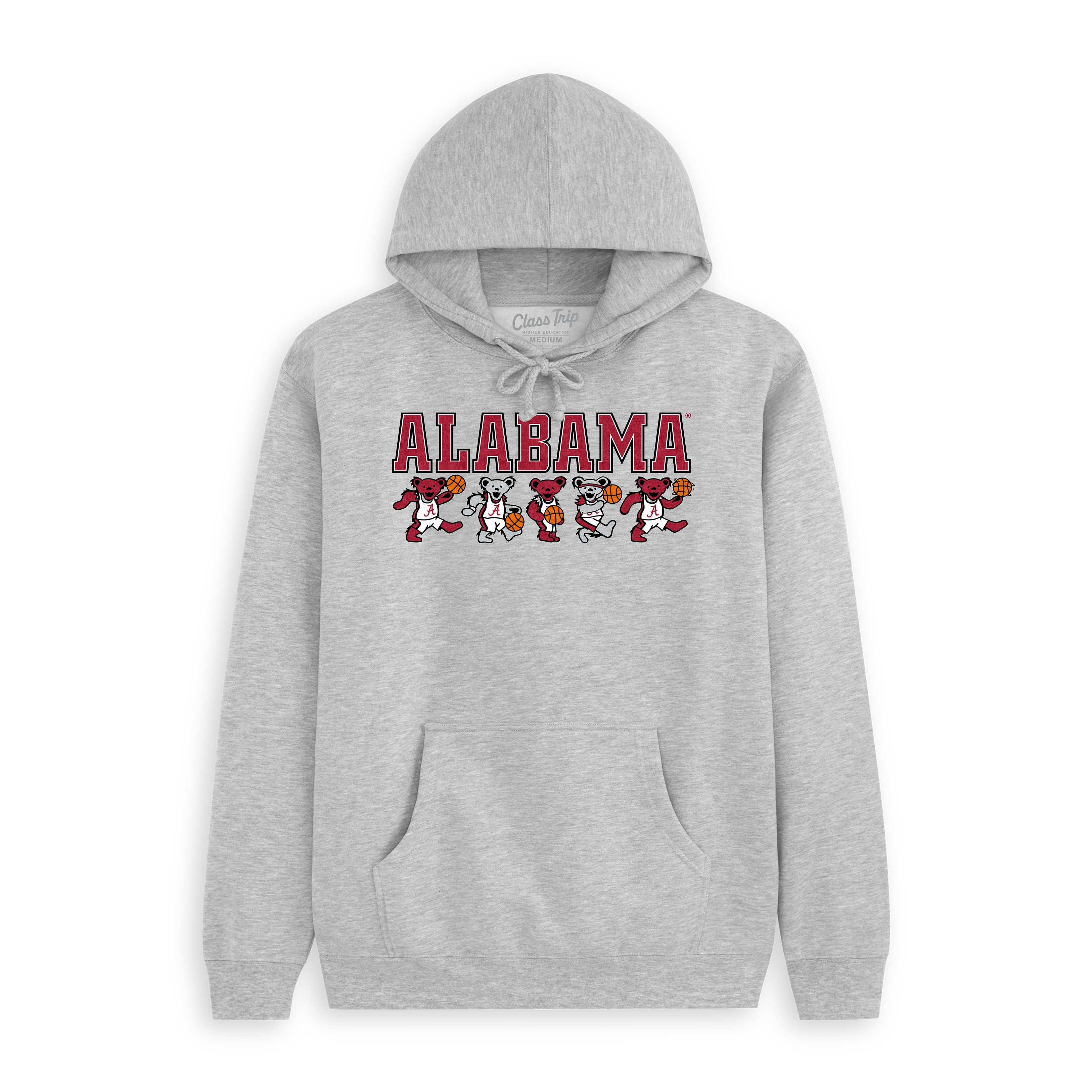 Alabama x Grateful Dead Basketball Bears Hoodie