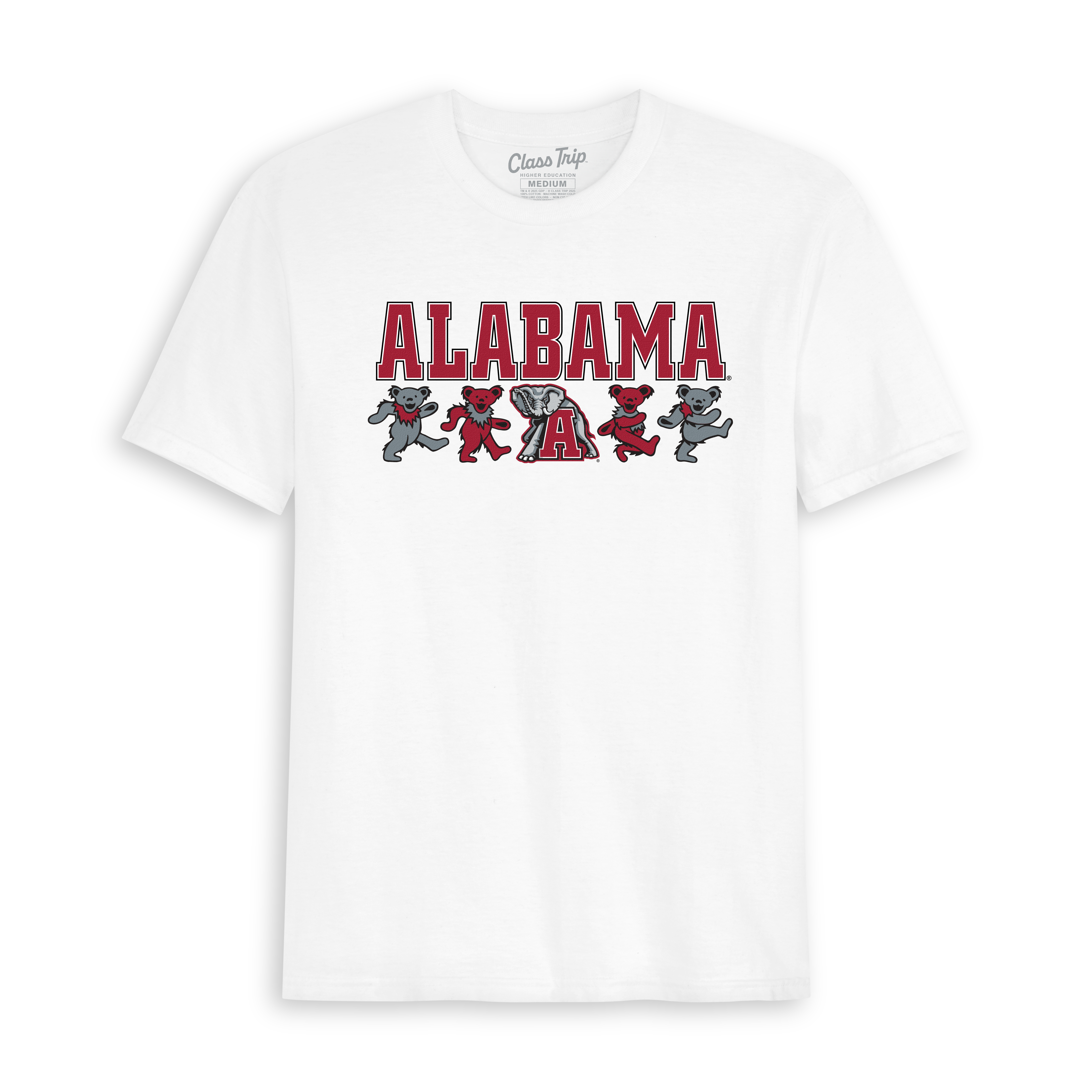 Alabama x Grateful Dead Mascot Bears Tee