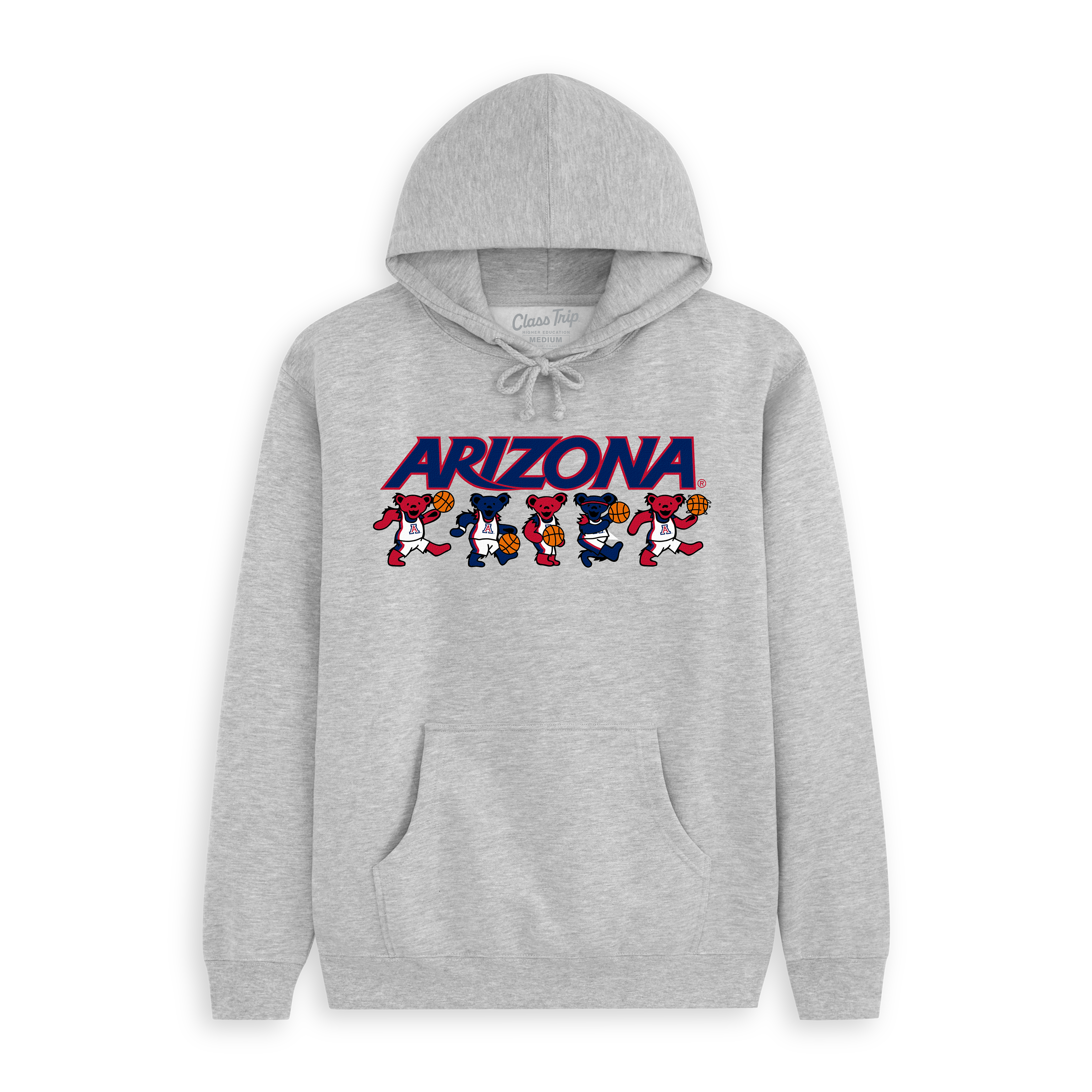 Arizona x Grateful Dead Basketball Bears Hoodie – Class Trip