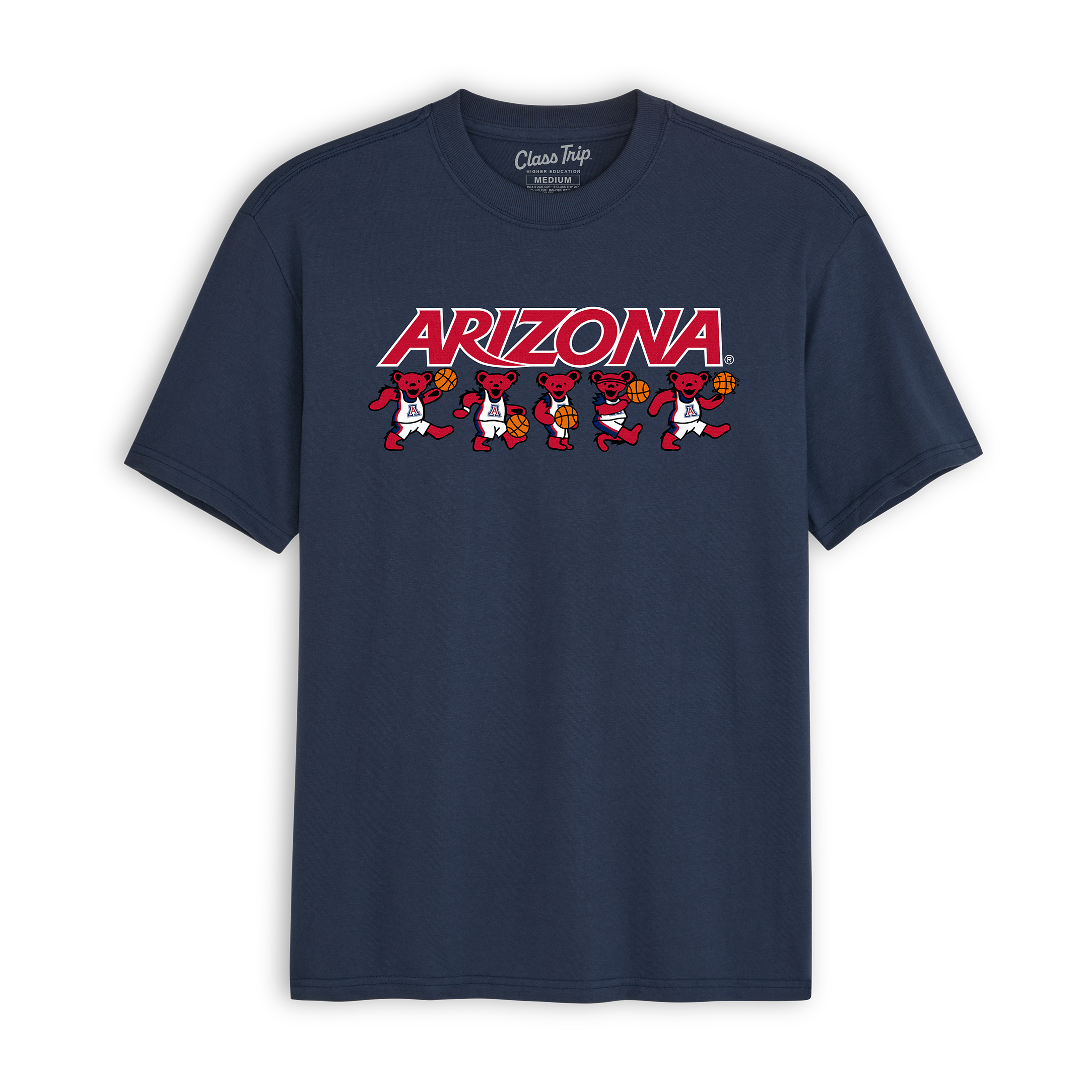 Arizona x Grateful Dead Basketball Bears Tee