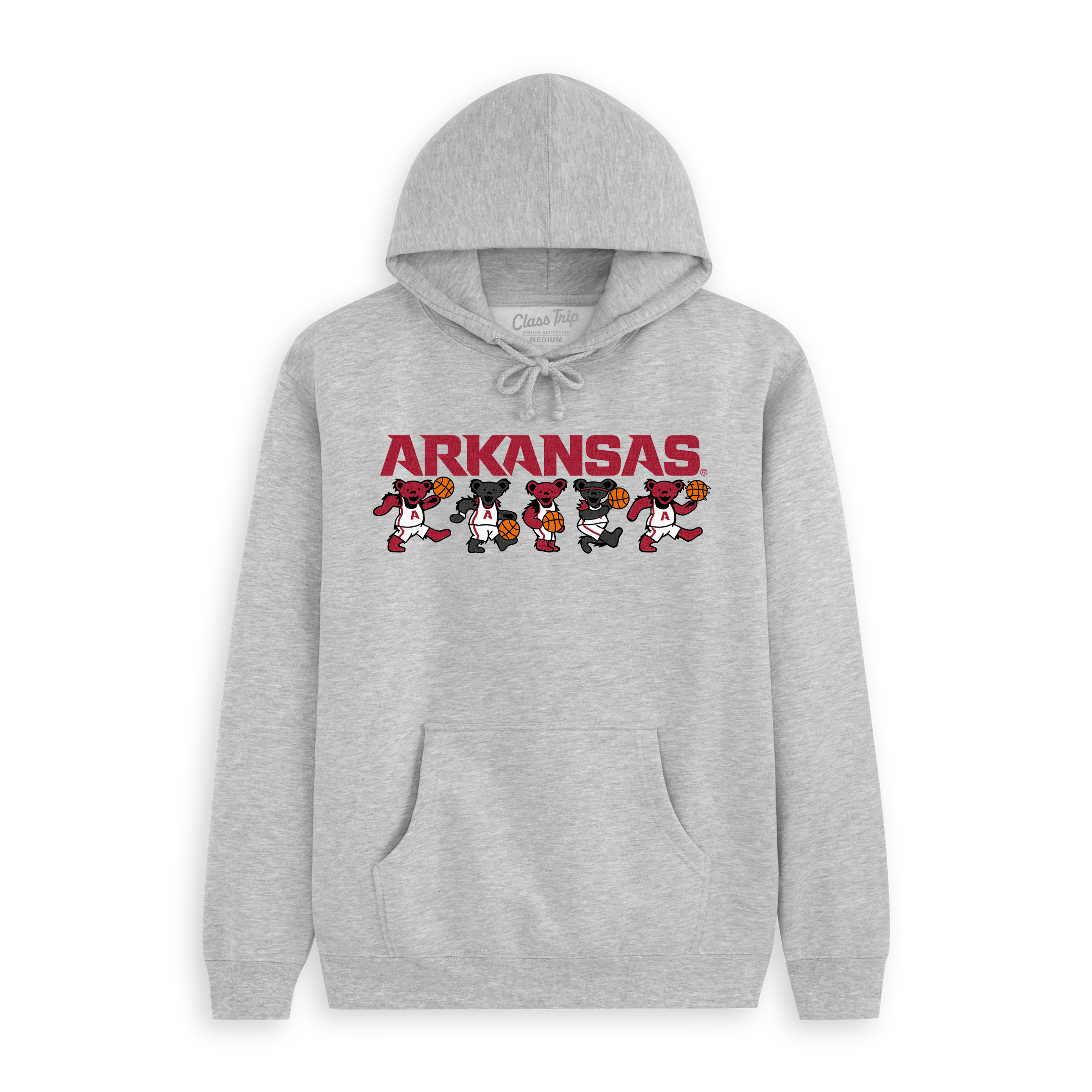 Arkansas x Grateful Dead Basketball Bears Hoodie