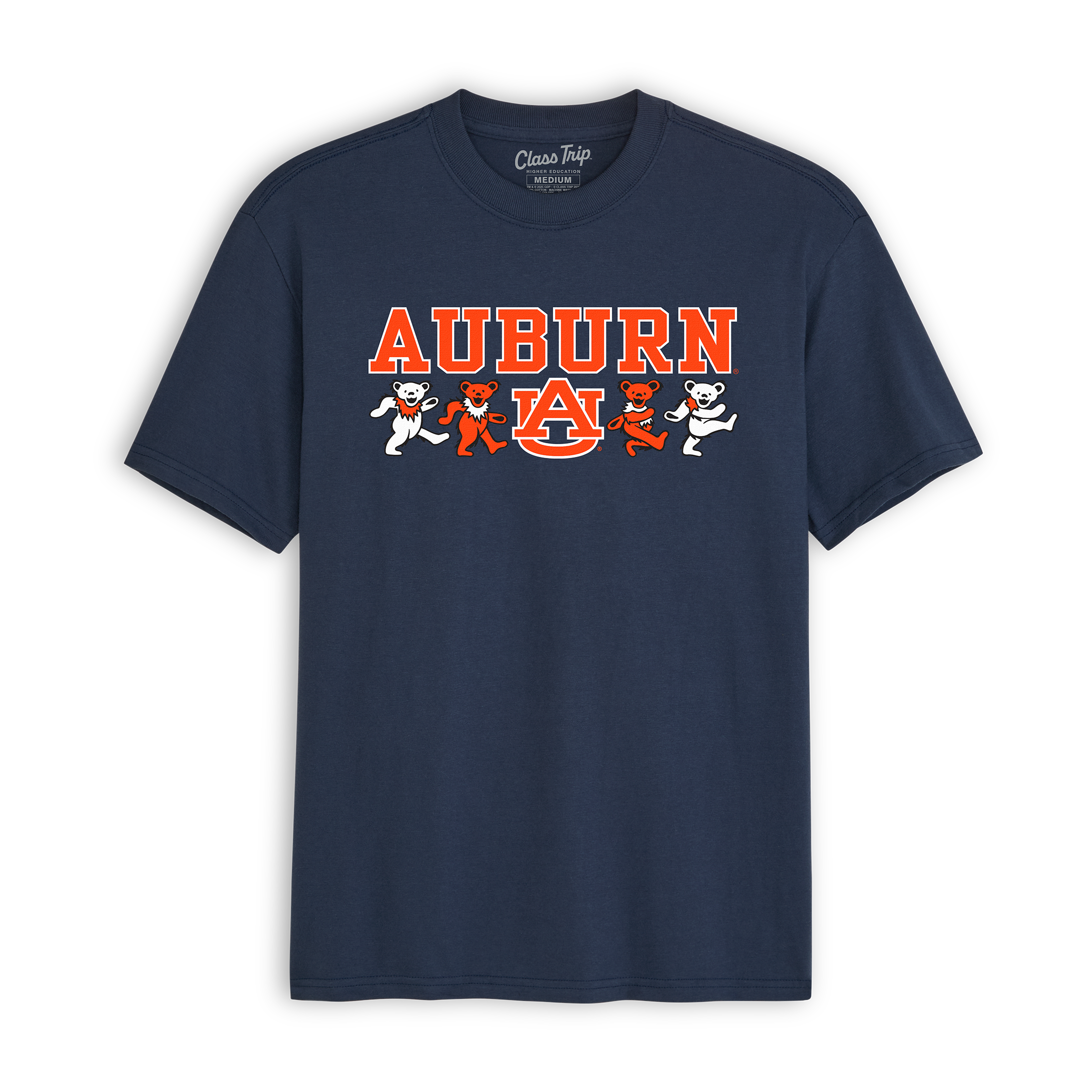 Auburn x Grateful Dead Mascot Bears Tee