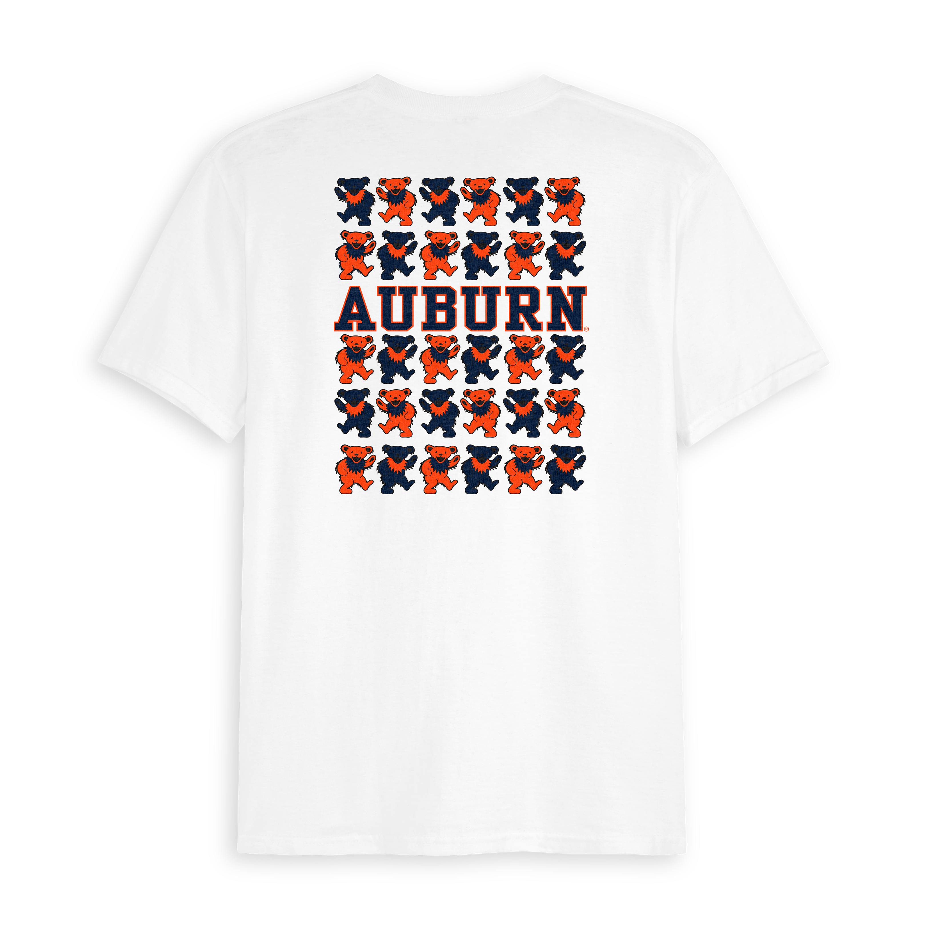 Auburn x Grateful Dead Stacked Bears Tee