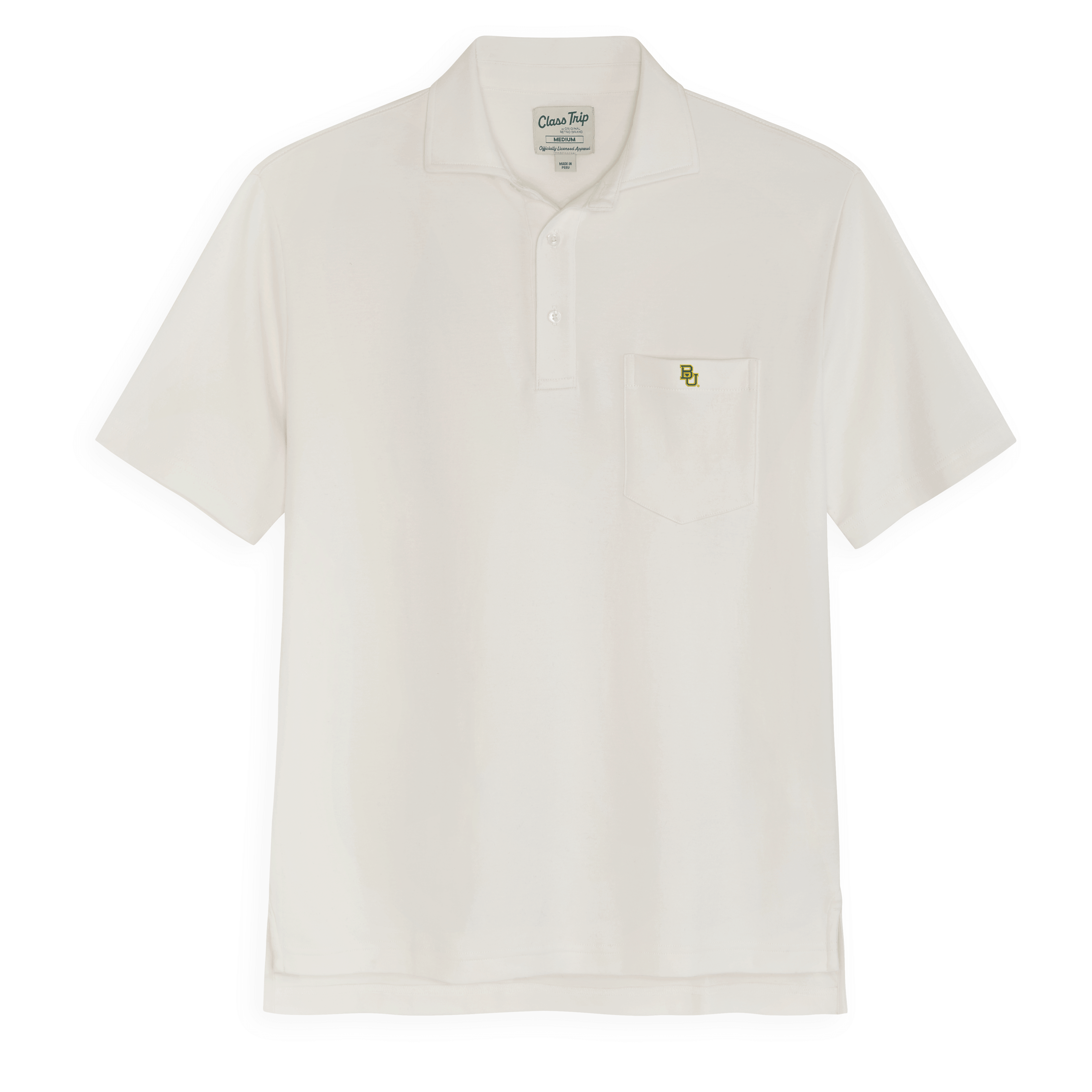 Baylor Organic Cotton Pocket Polo