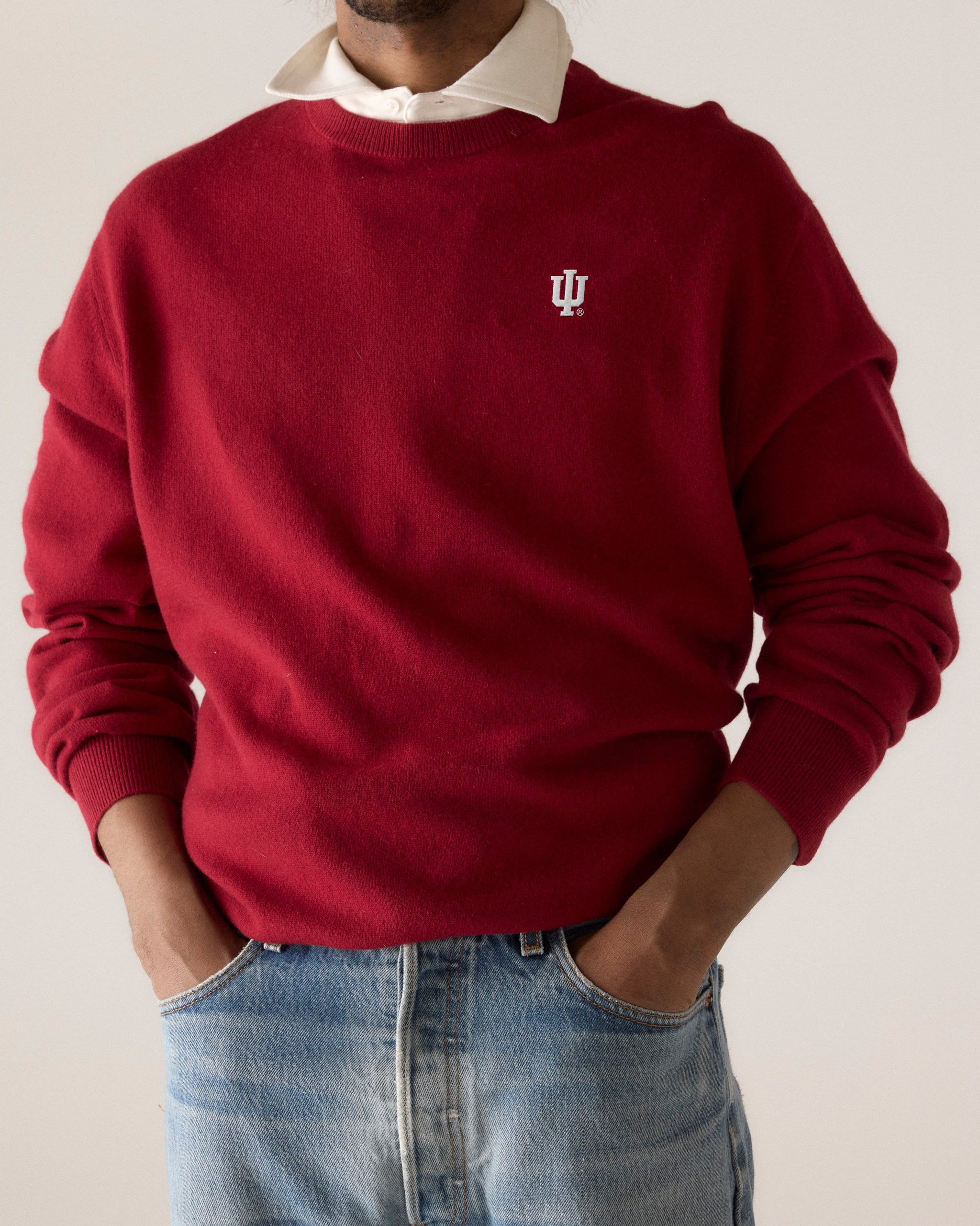 Indiana Men’s Merino Crewneck Sweater