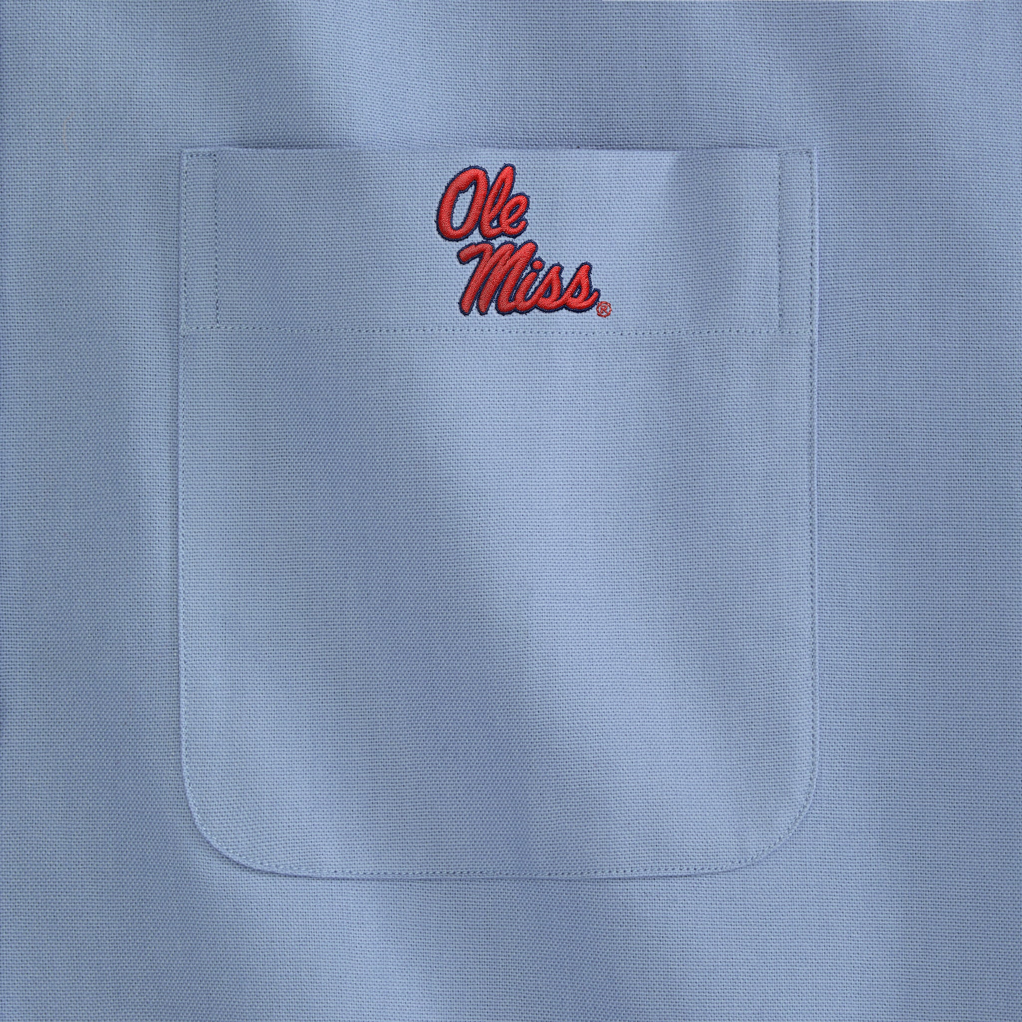 Ole Miss Men's Cotton Oxford