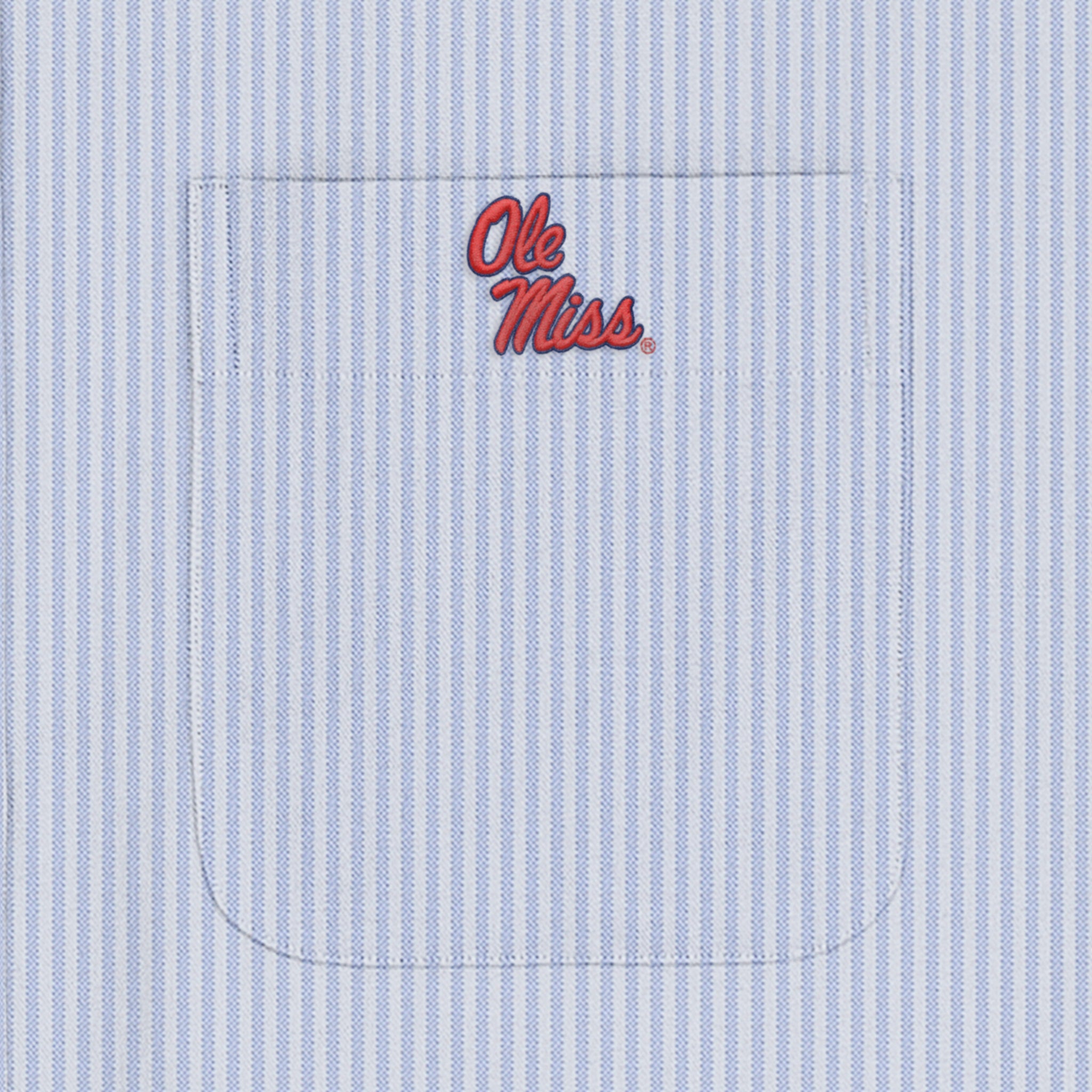 Ole Miss Men's Cotton Oxford