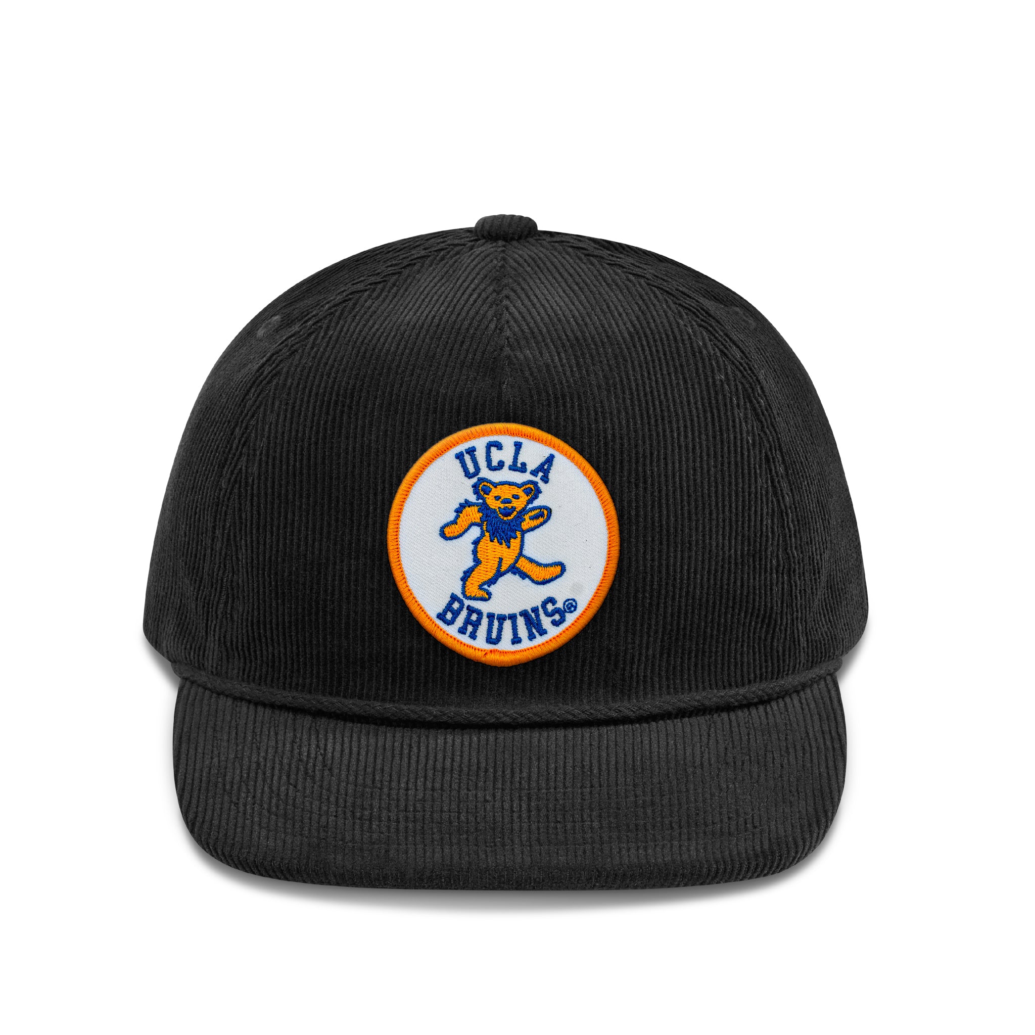 UCLA x Grateful Dead Bear Patch Cord Hat
