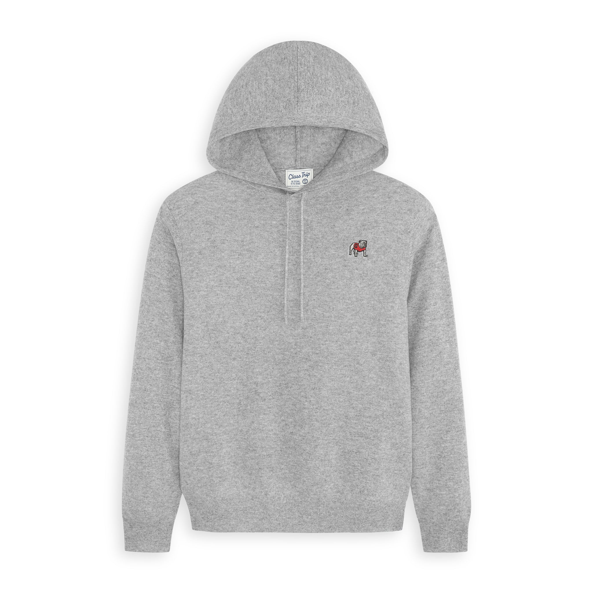 Georgia Men's Cashmere Pullover Hoodie