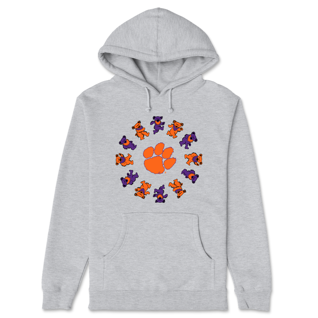 Clemson x Grateful Dead Circle Bears Hoodie