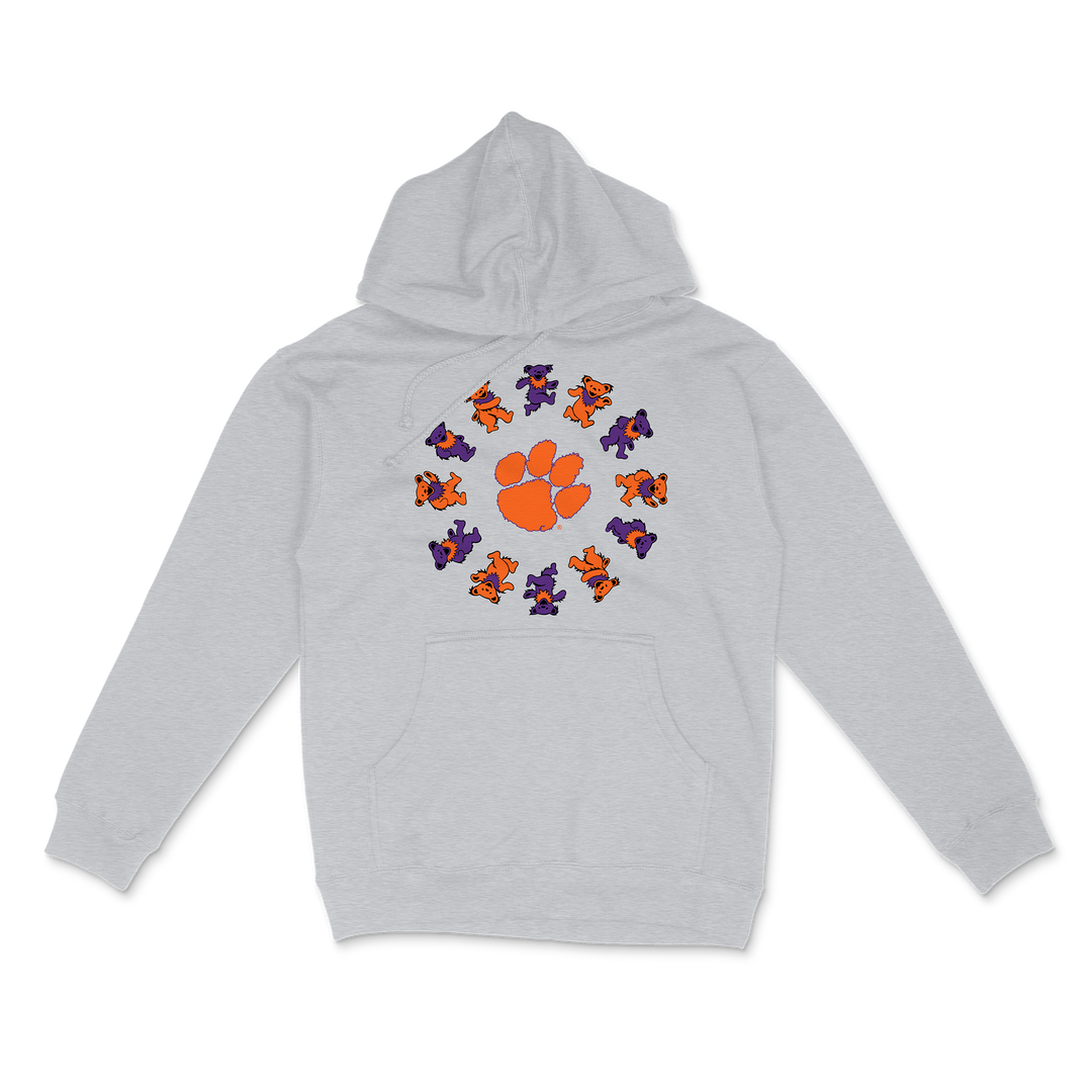 Clemson x Grateful Dead Circle Bears Hoodie
