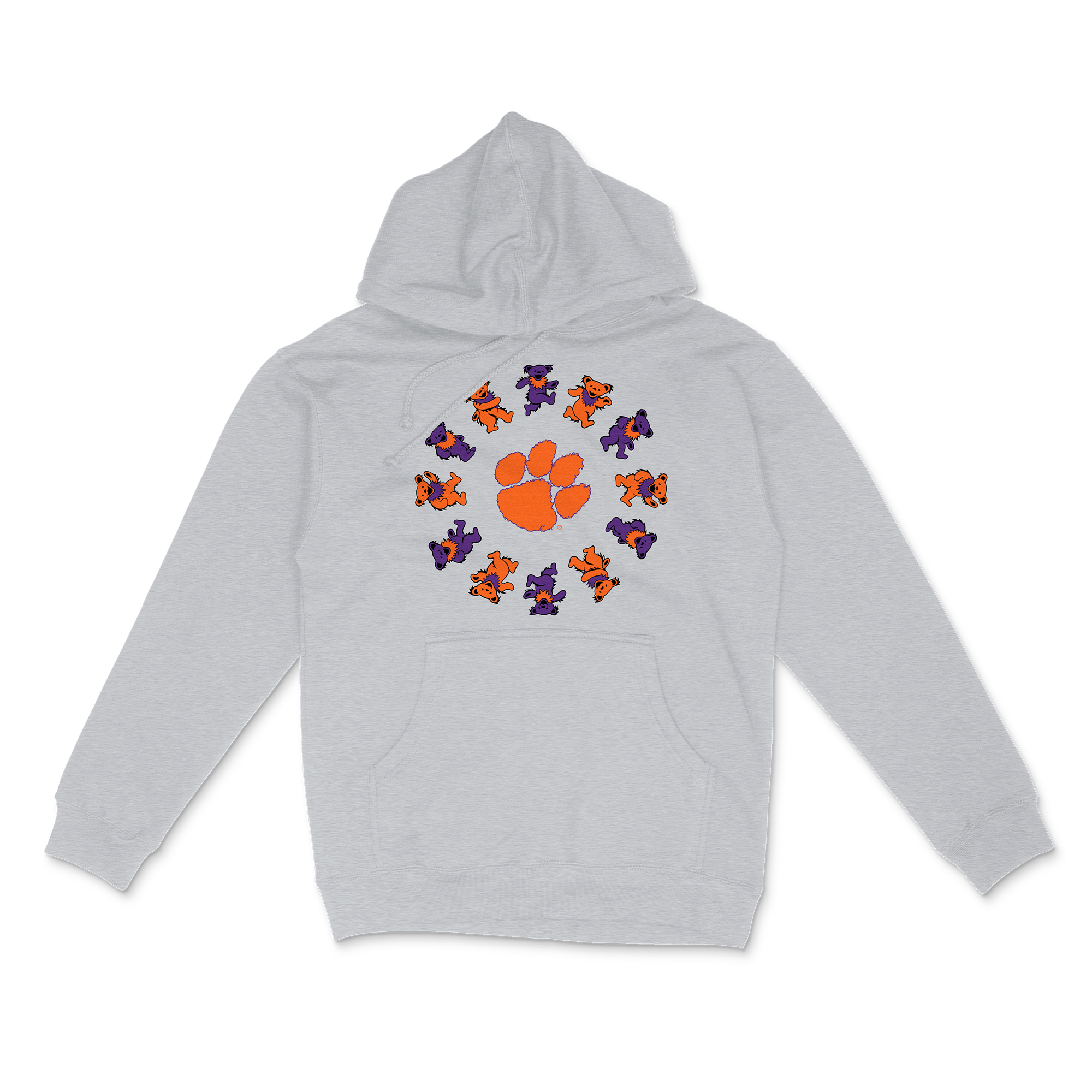 Clemson x Grateful Dead Circle Bears Hoodie