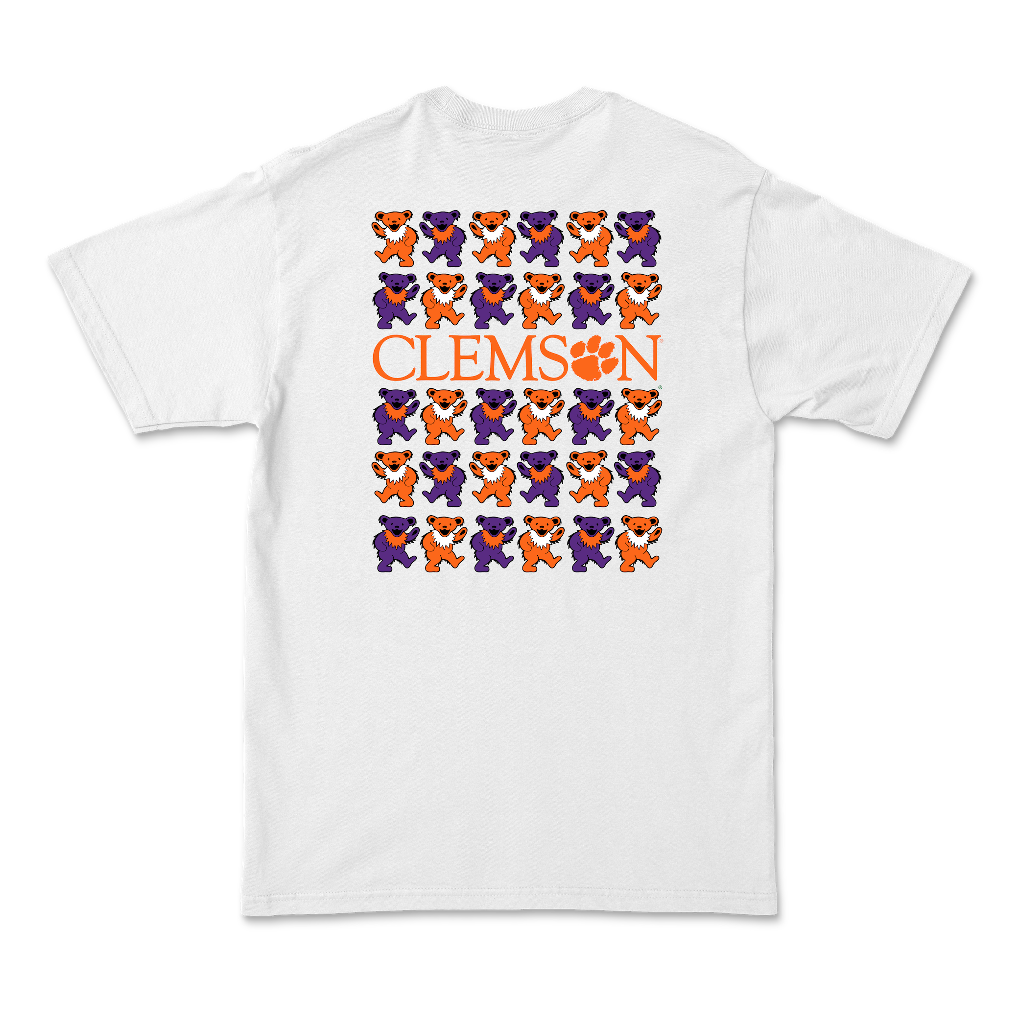 Clemson x Grateful Dead Stacked Bears Tee