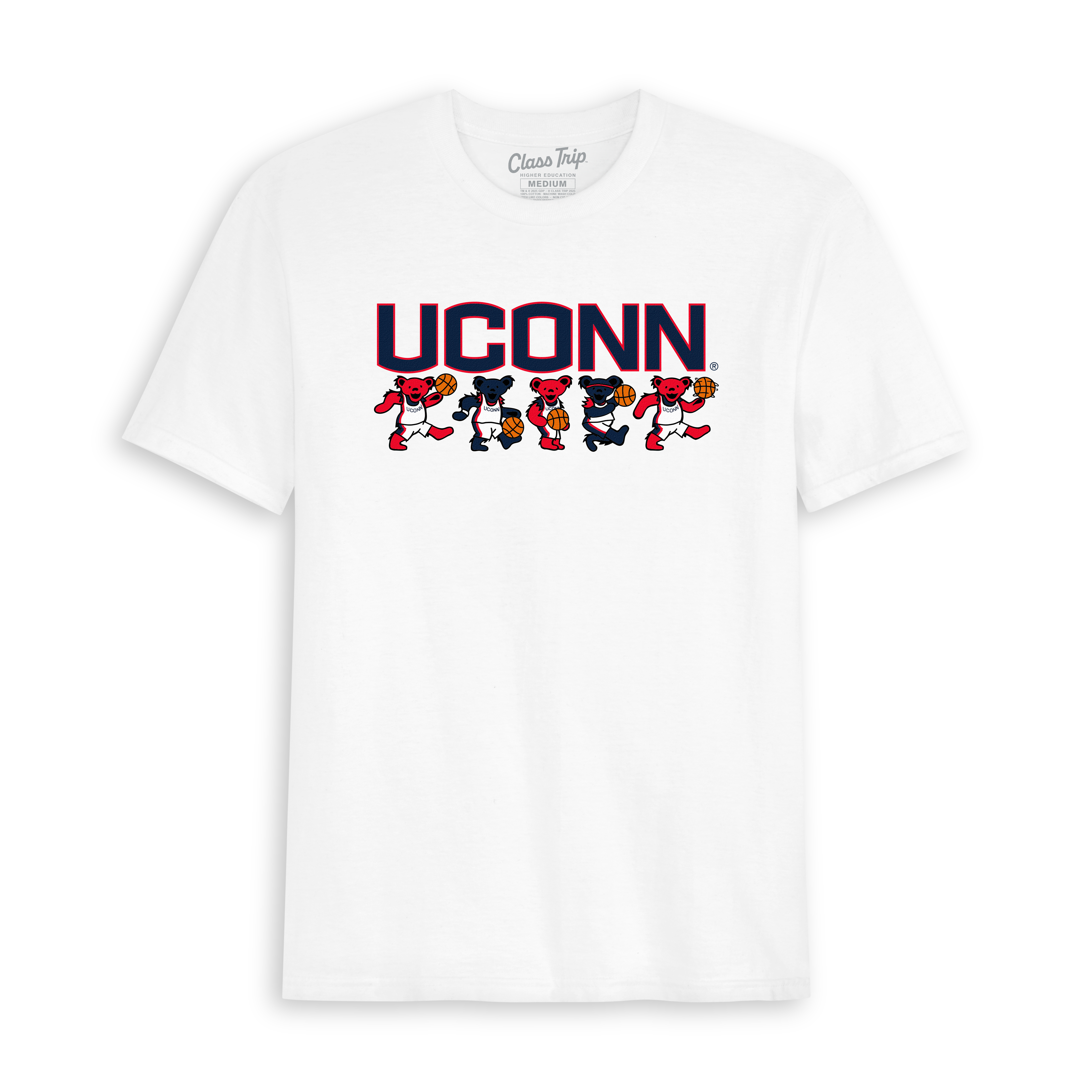 UCONN x Grateful Dead Basketball Bears Tee