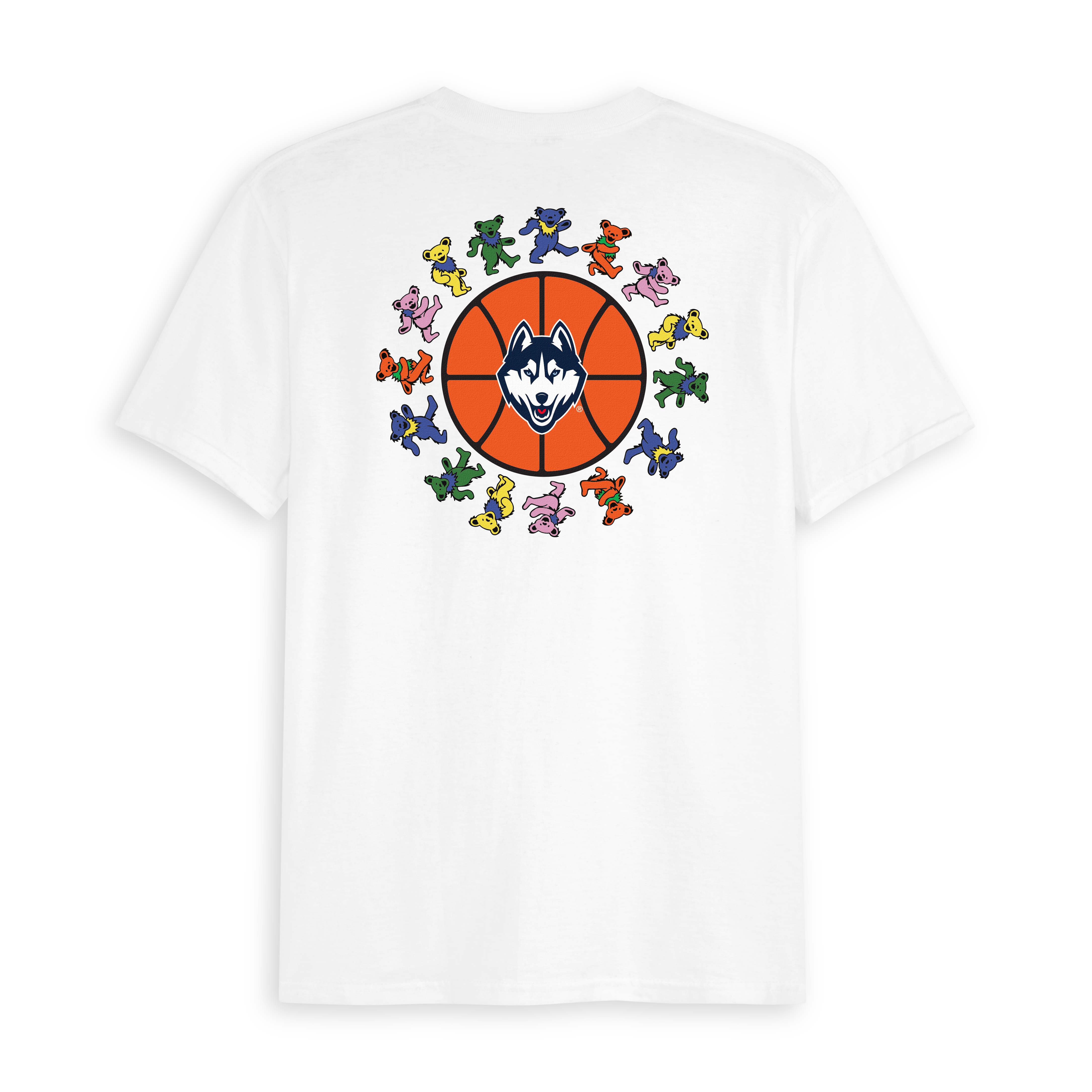UCONN x Grateful Dead Basketball Circle Bears Tee