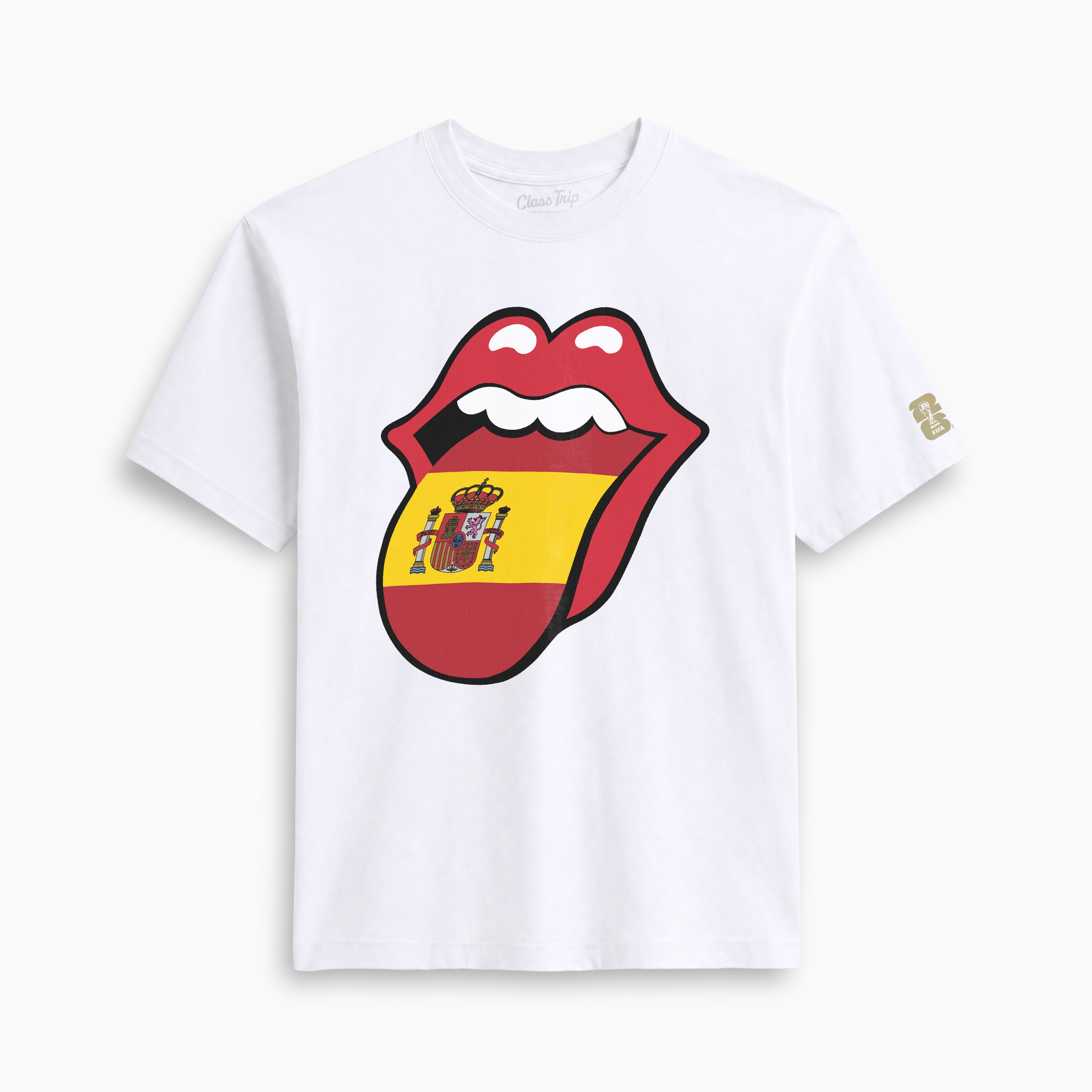 Rolling Stones x FIFA World Cup '26™ Spain Headliner Lick Tee