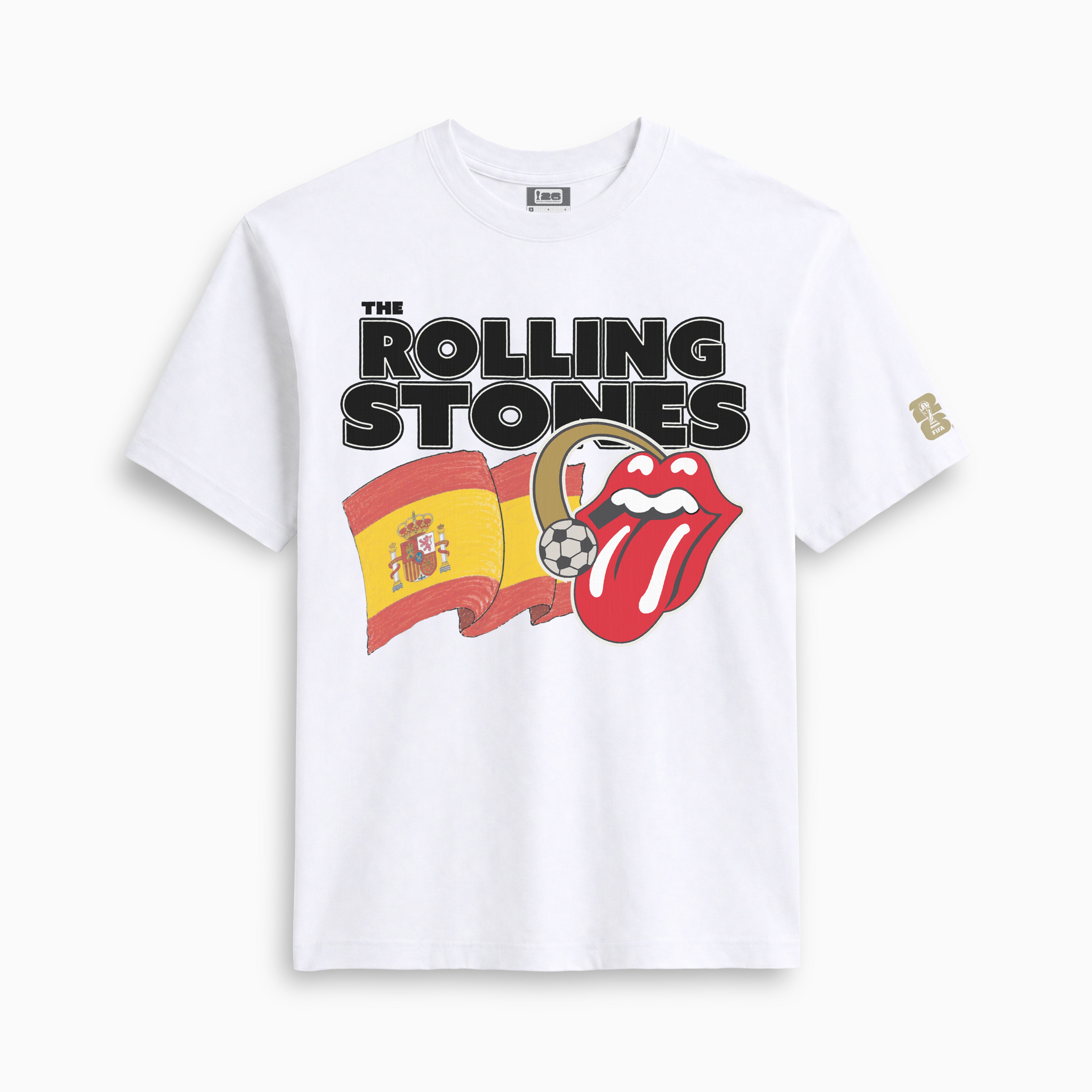 Rolling Stones x FIFA World Cup '26™ Spain Halo Lick Tee