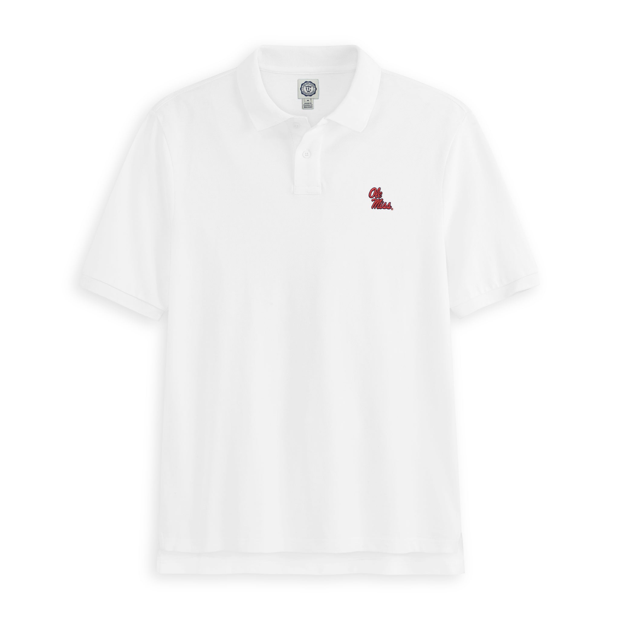 Ole Miss Organic Cotton Pique Polo