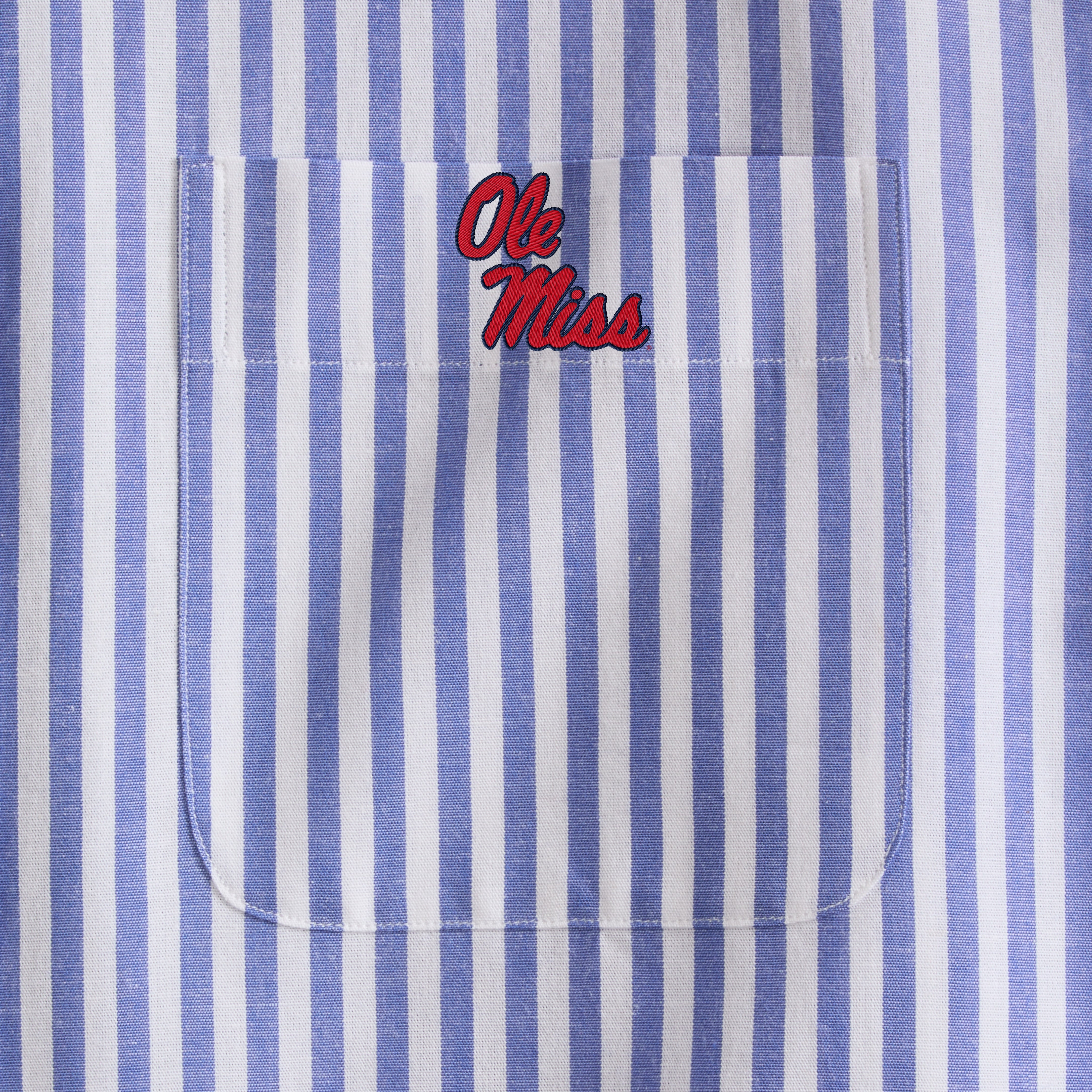 Ole Miss Men's Cotton Poplin