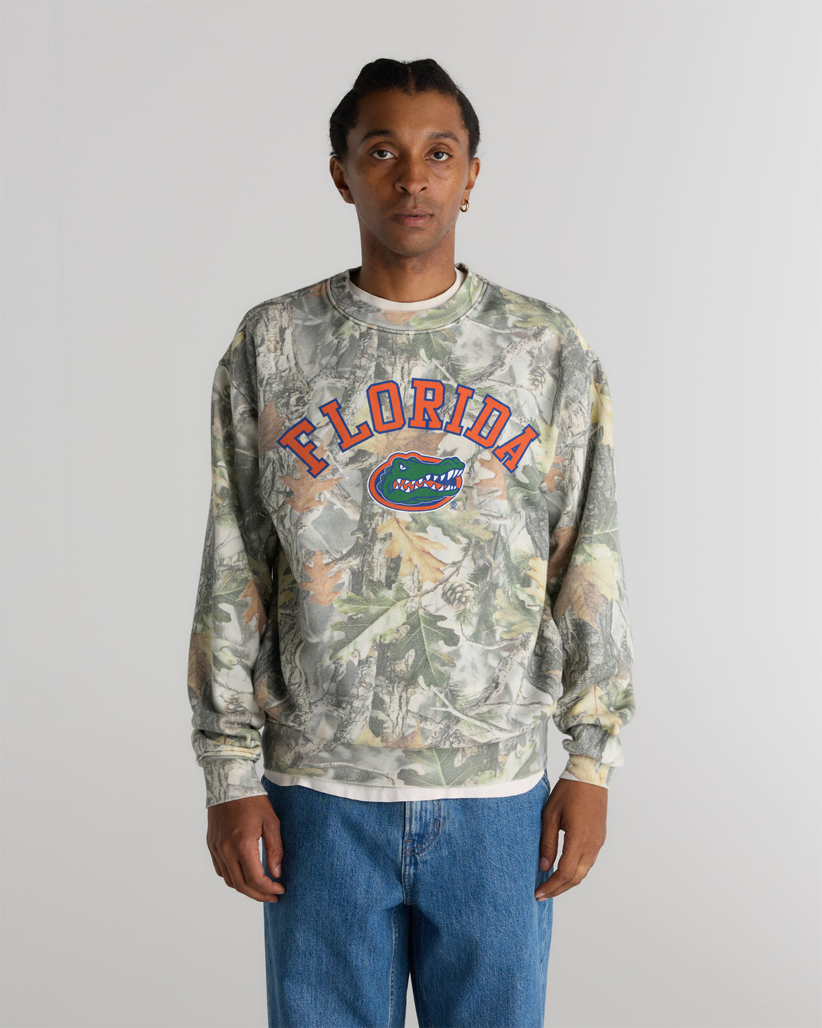 Florida Heavyweight Campus Camo Crewneck