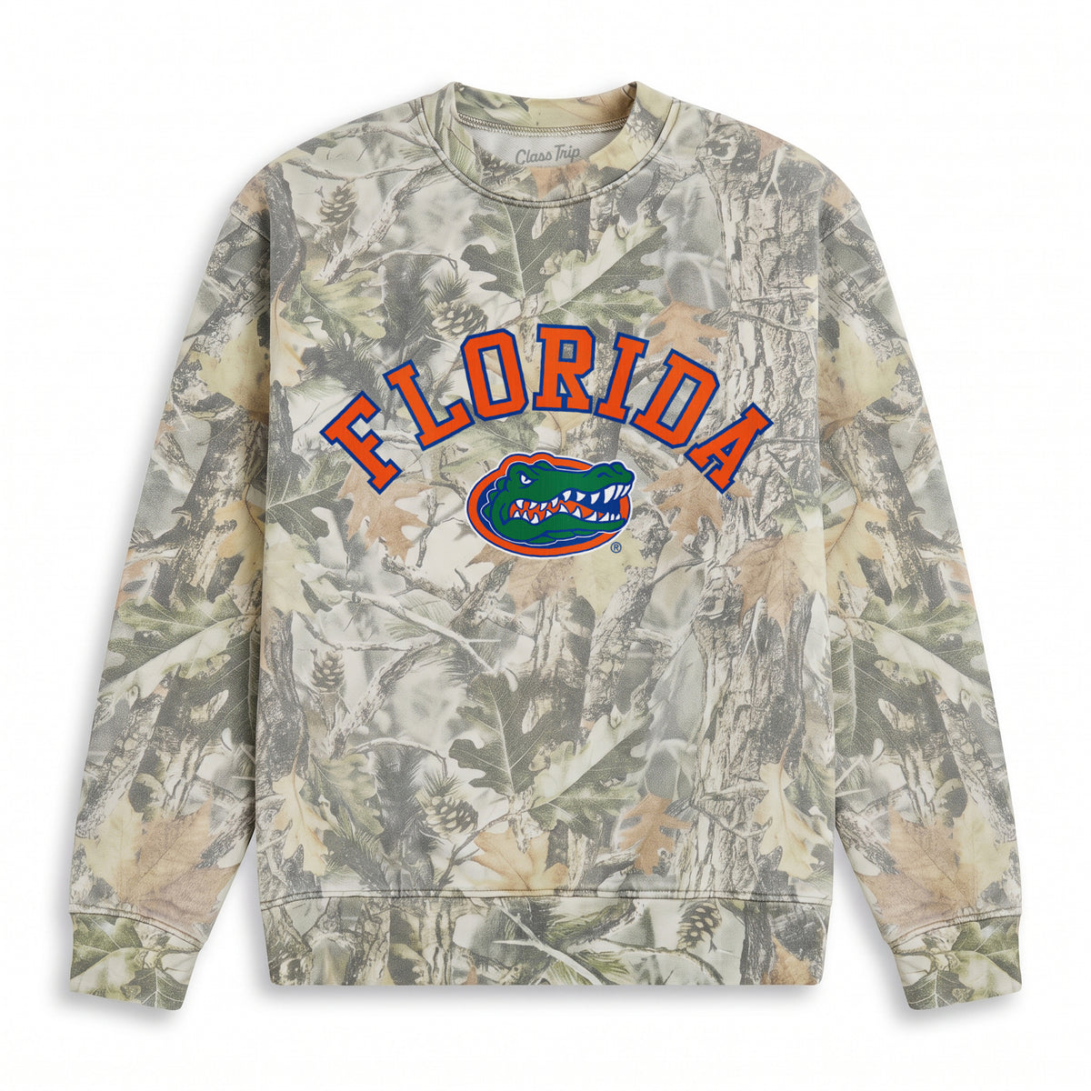 Florida Heavyweight Campus Camo Crewneck