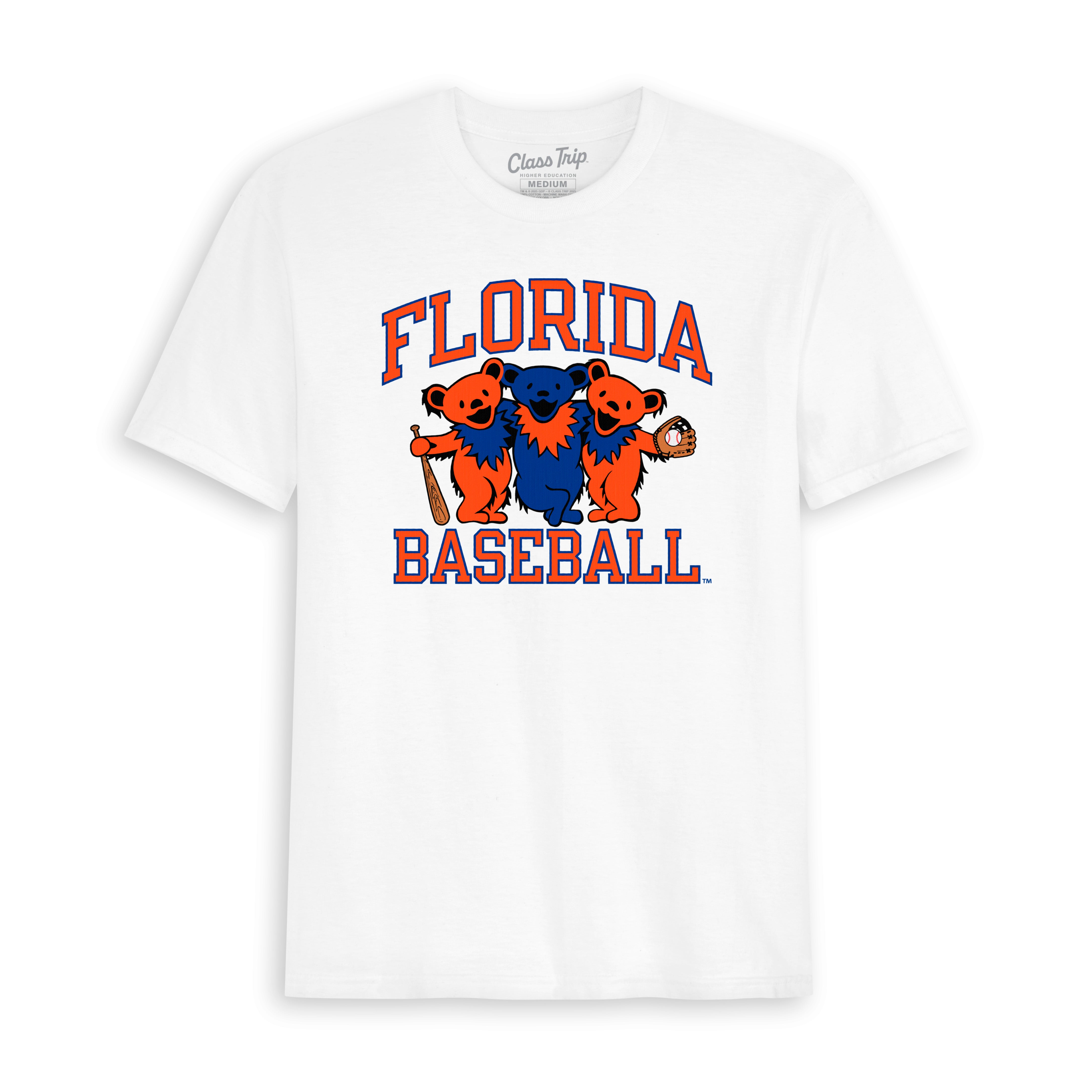 Florida x Grateful Dead Baseball Bears Tee