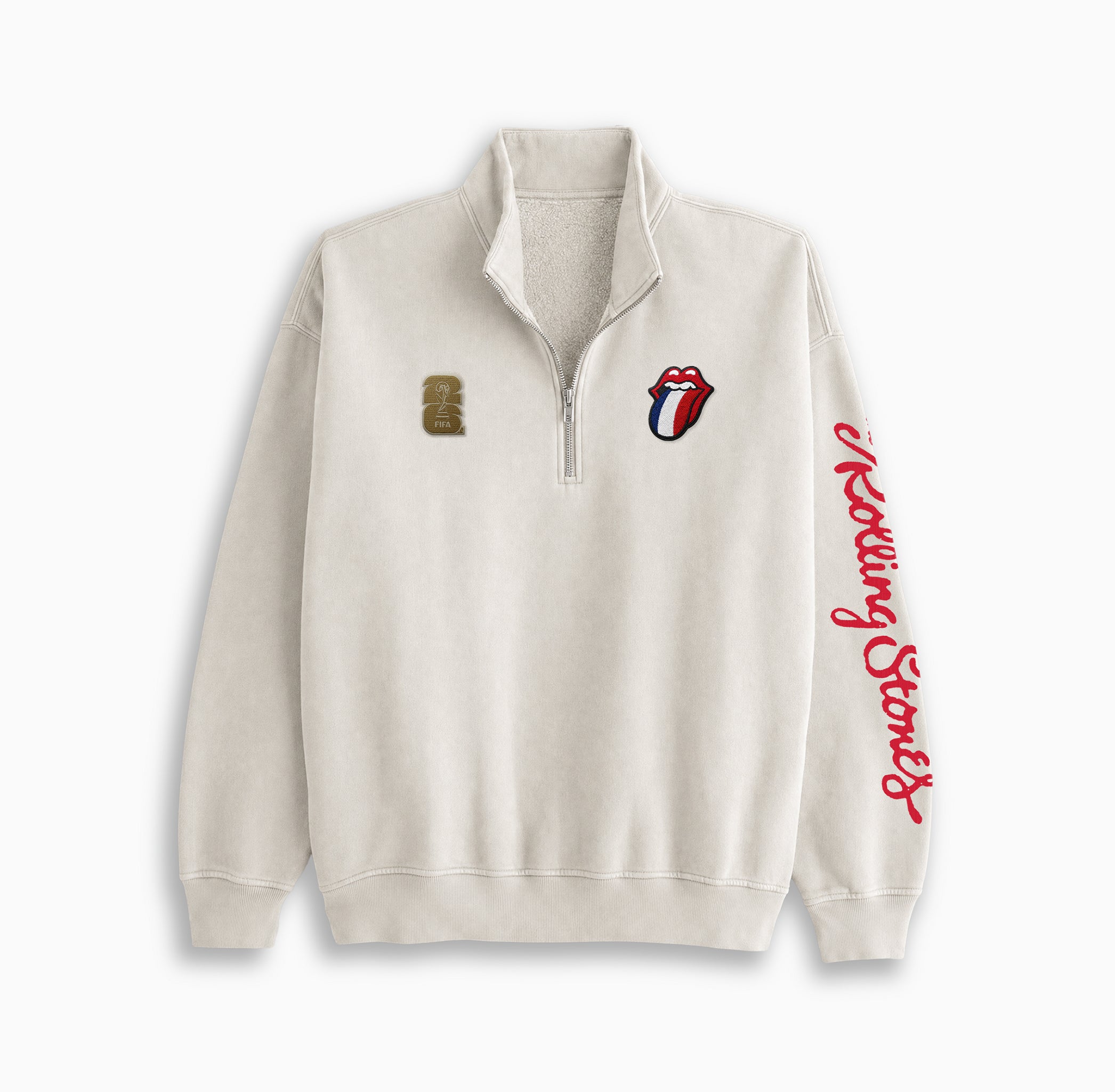 Rolling Stones x FIFA World Cup '26 France Quarter Zip