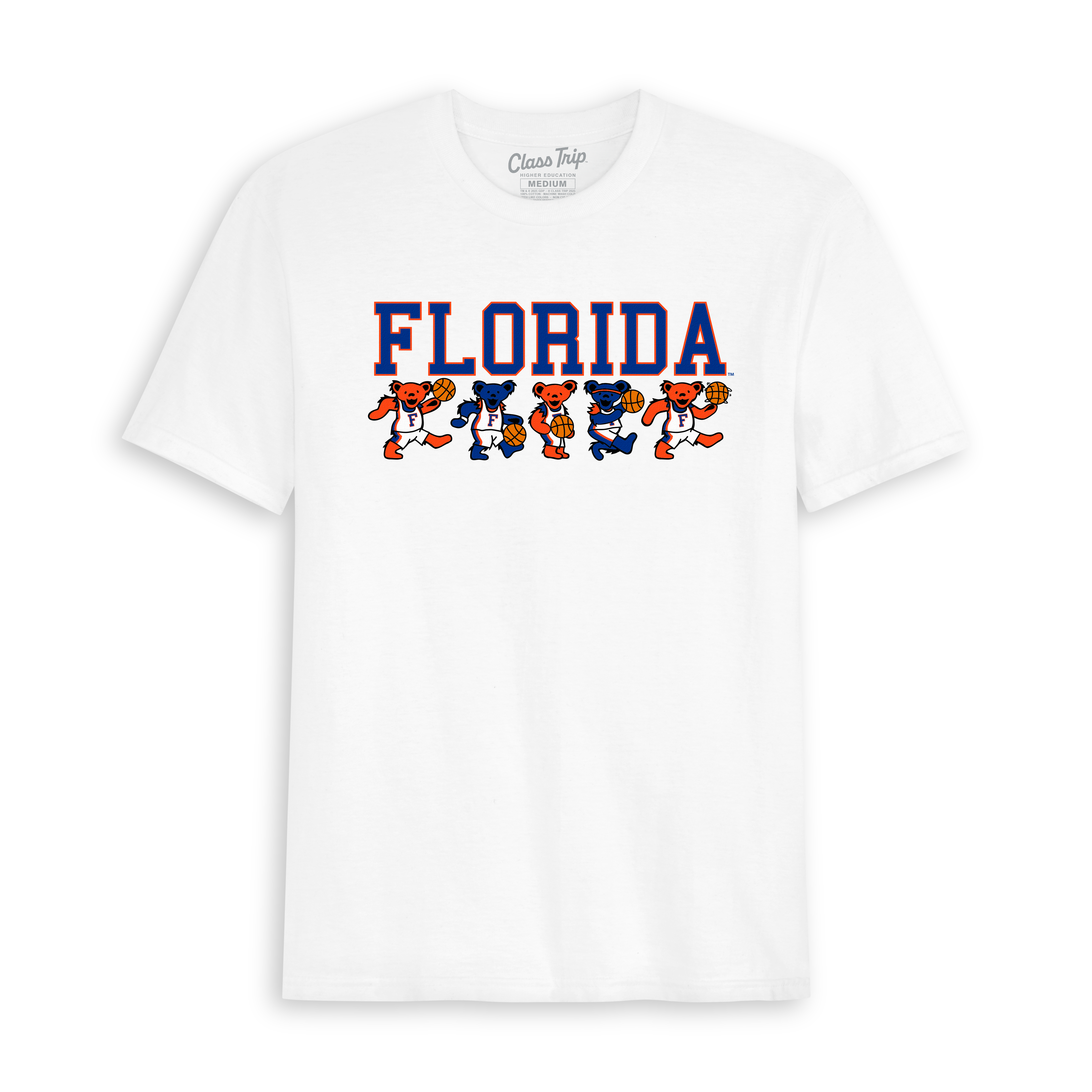Florida x Grateful Dead Basketball Bears Tee – Class Trip
