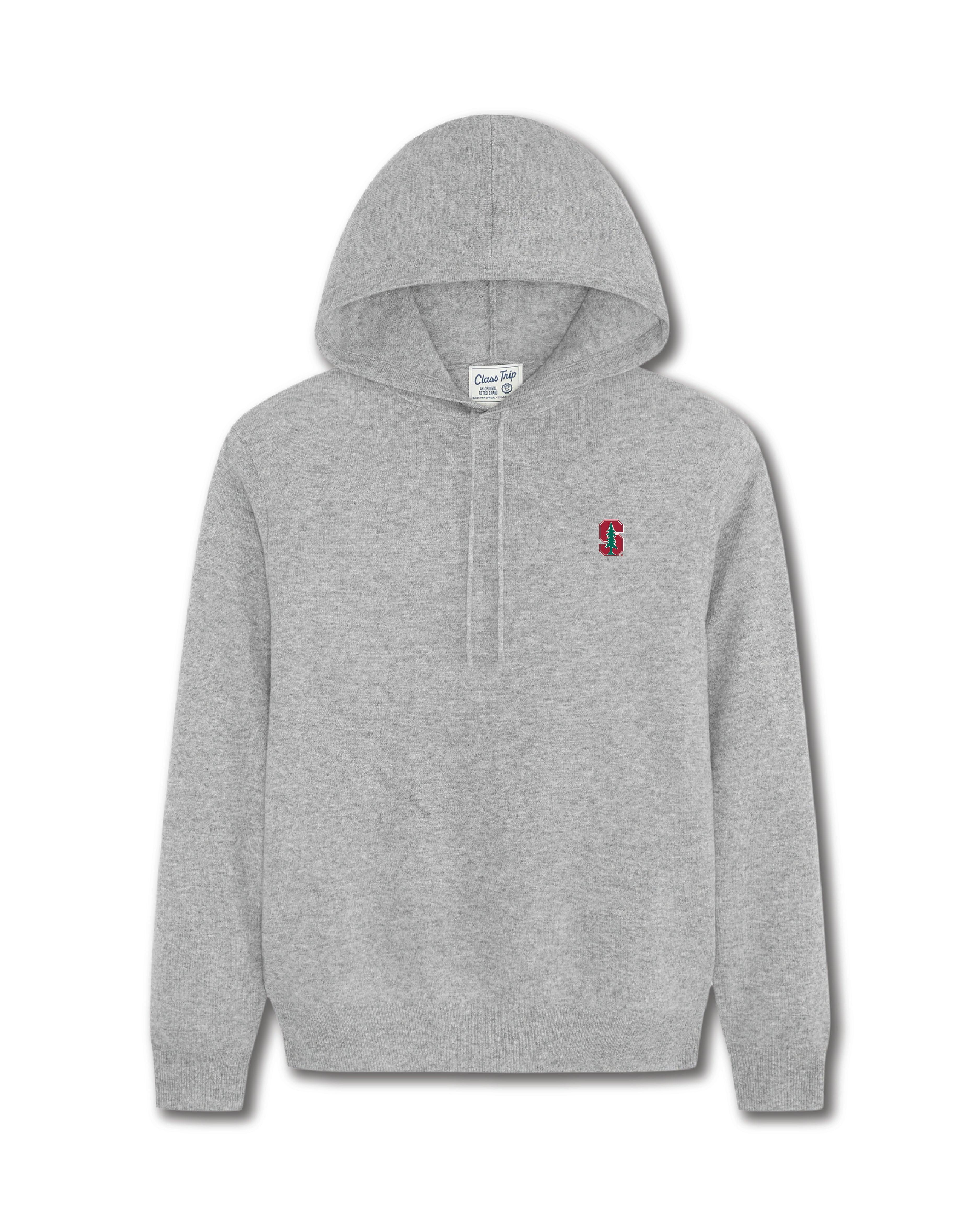 Stanford Men’s Cashmere Pullover Hoodie