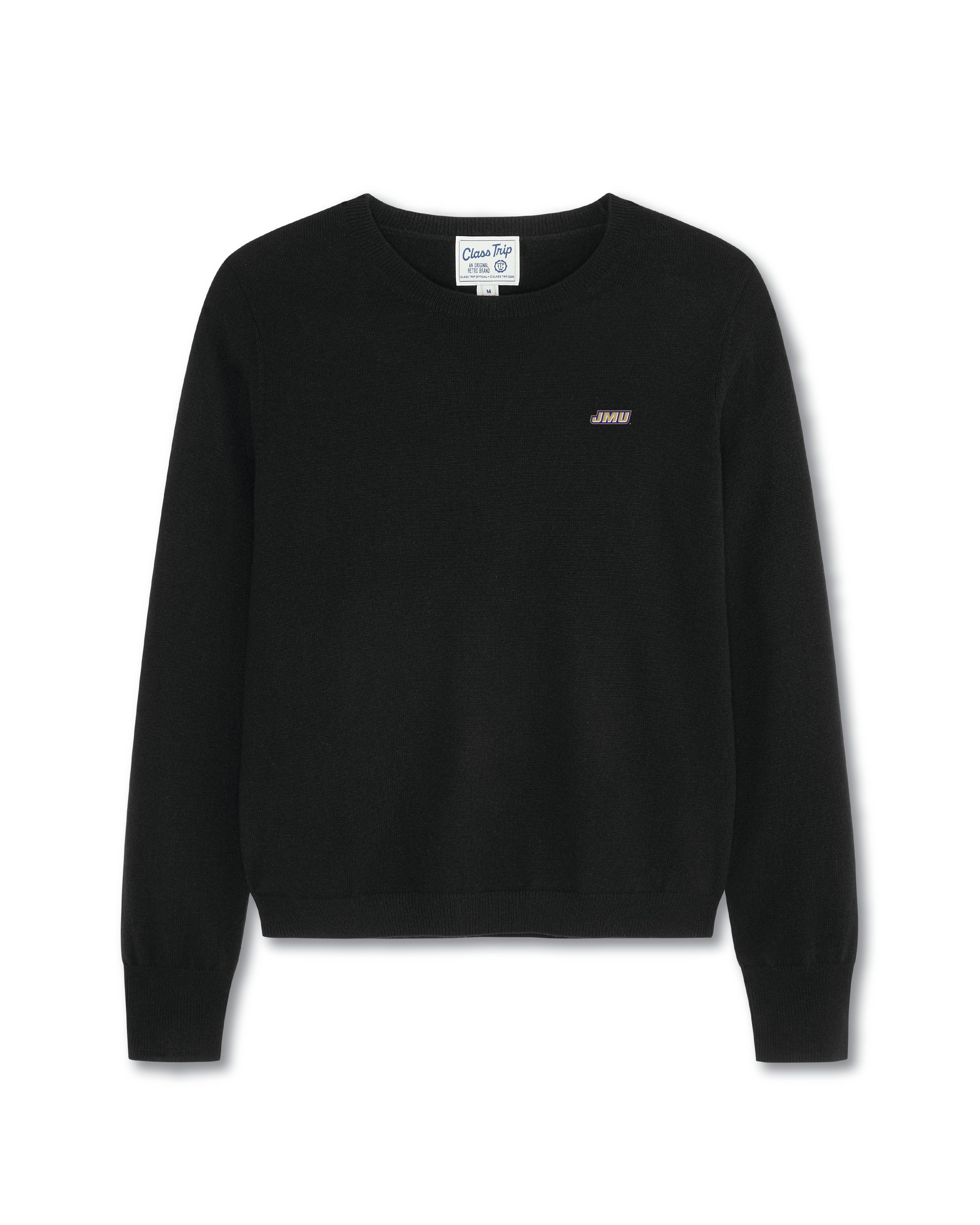 James Madison University Women’s Cashmere Crewneck Sweater