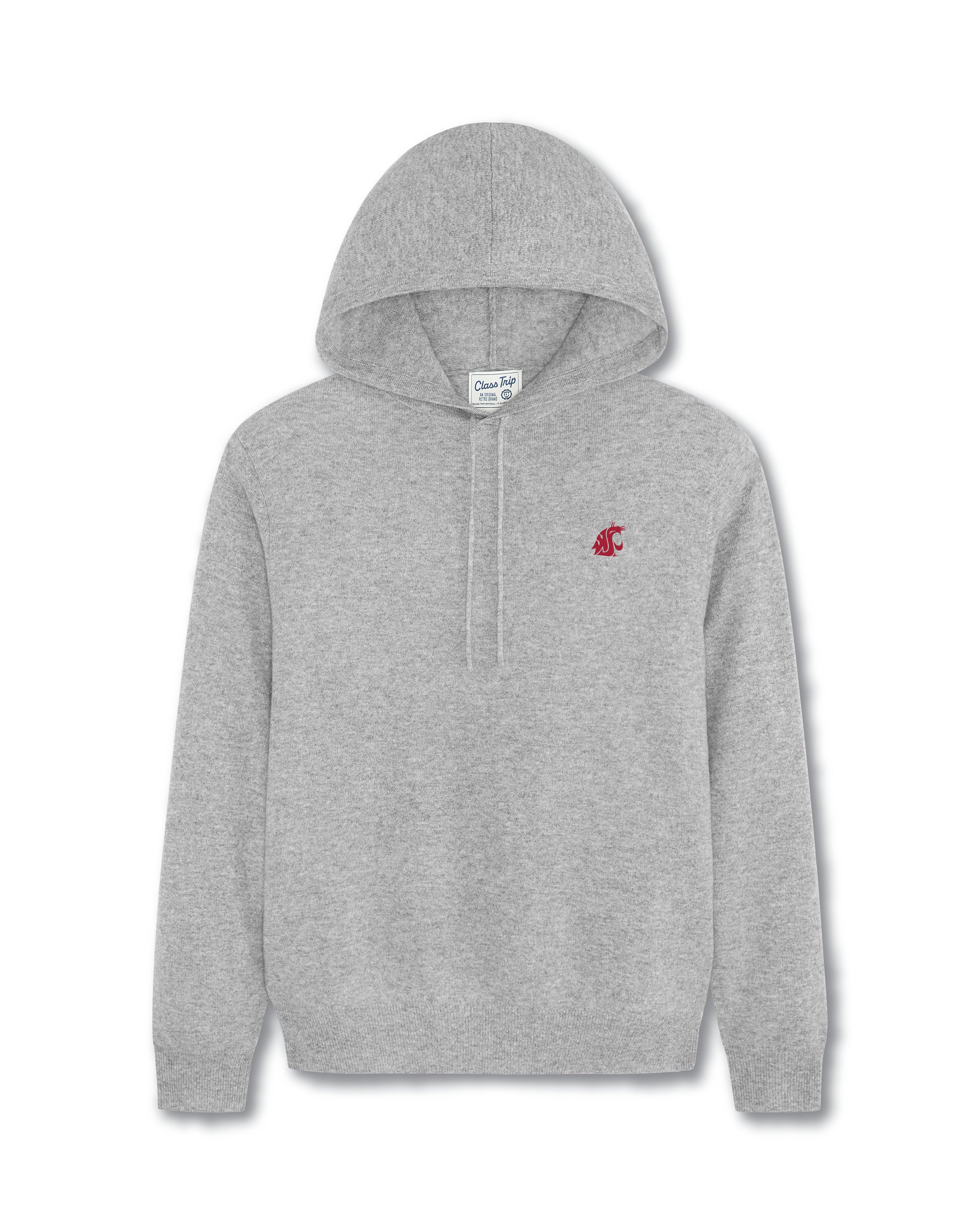 Washington State Men’s Cashmere Pullover Hoodie