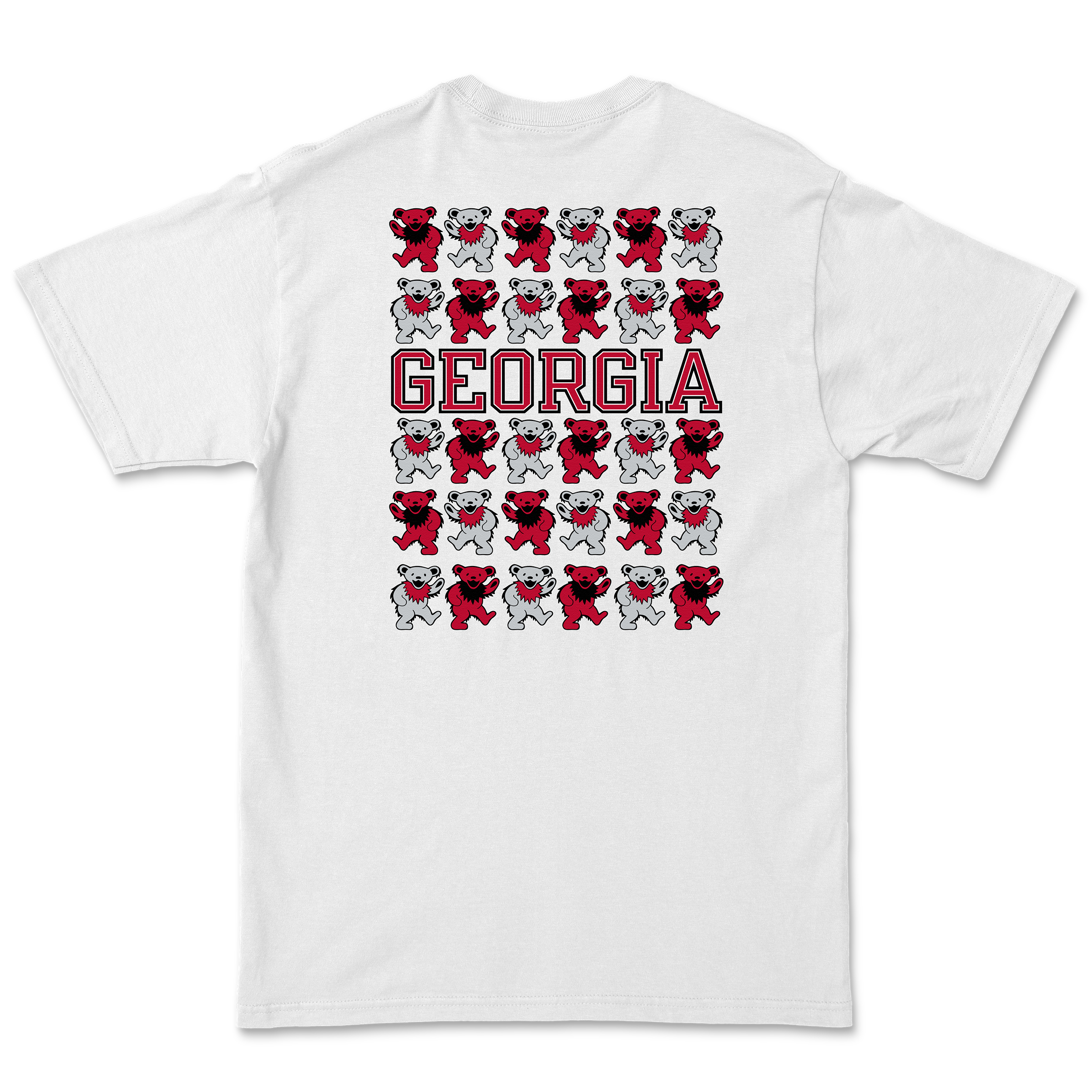 Georgia x Grateful Stacked Bears Tee
